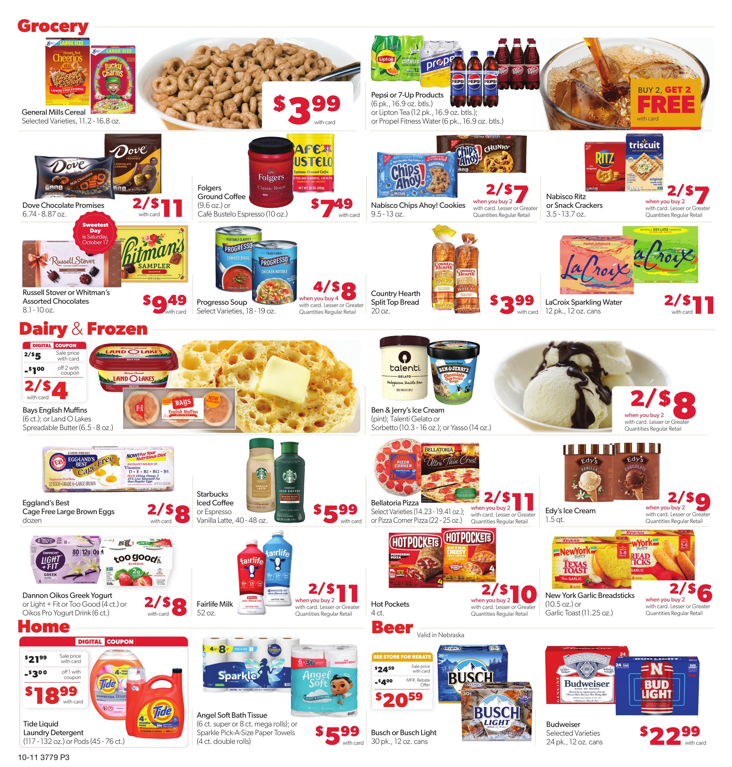 Family Fare (Bellevue Area, NE) Weekly Ad October 11 - 17, 2026