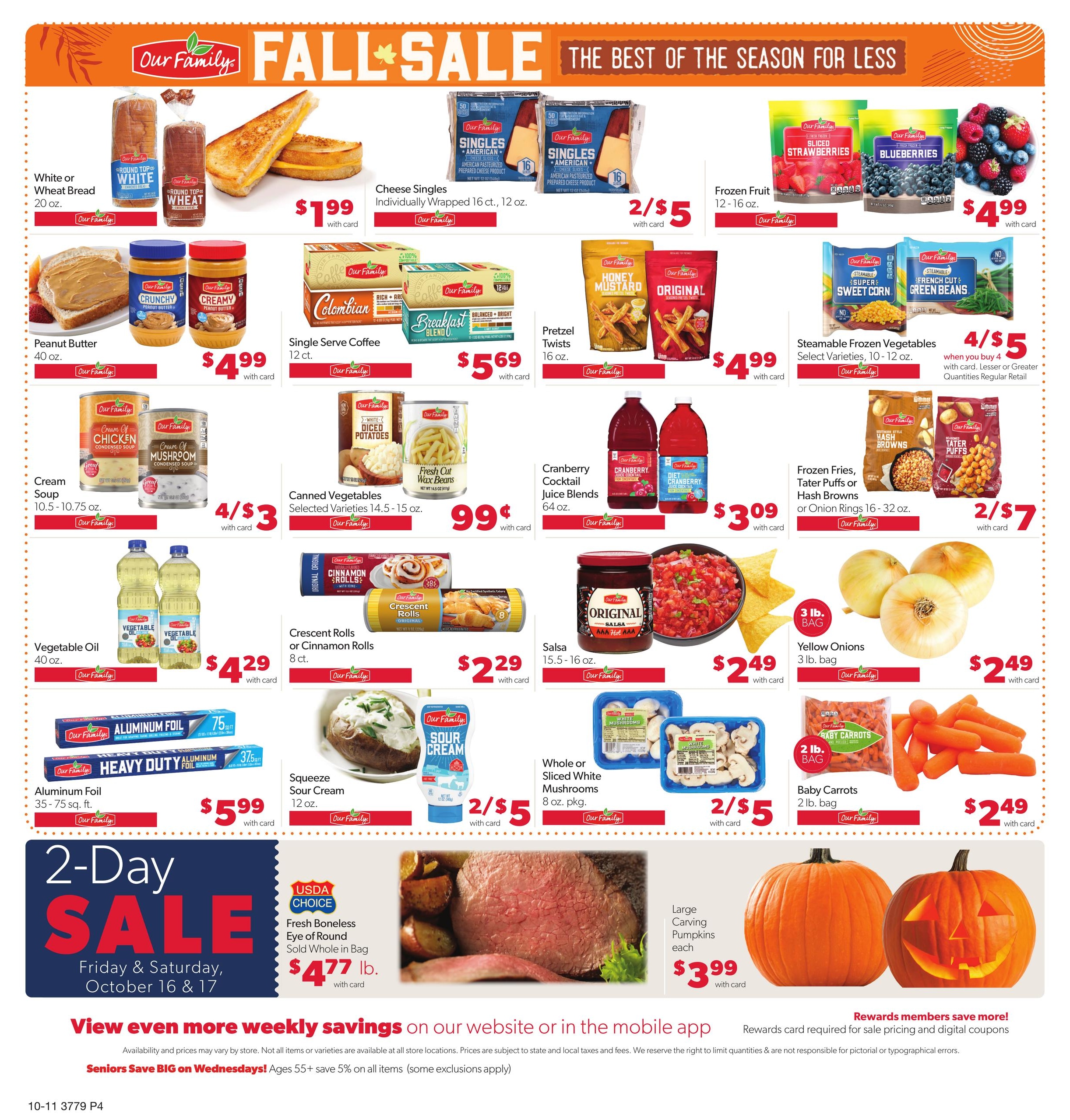 Family Fare (Bellevue Area, NE) Weekly Ad October 11 - 17, 2026