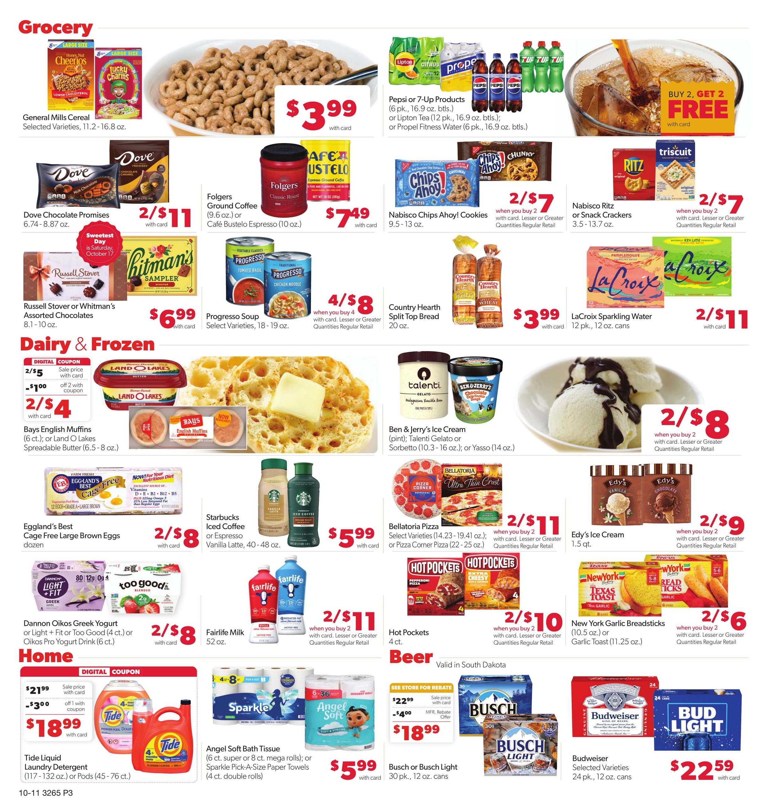 Family Fare (Caputa Area, SD) Weekly Ad October 11 - 17, 2026