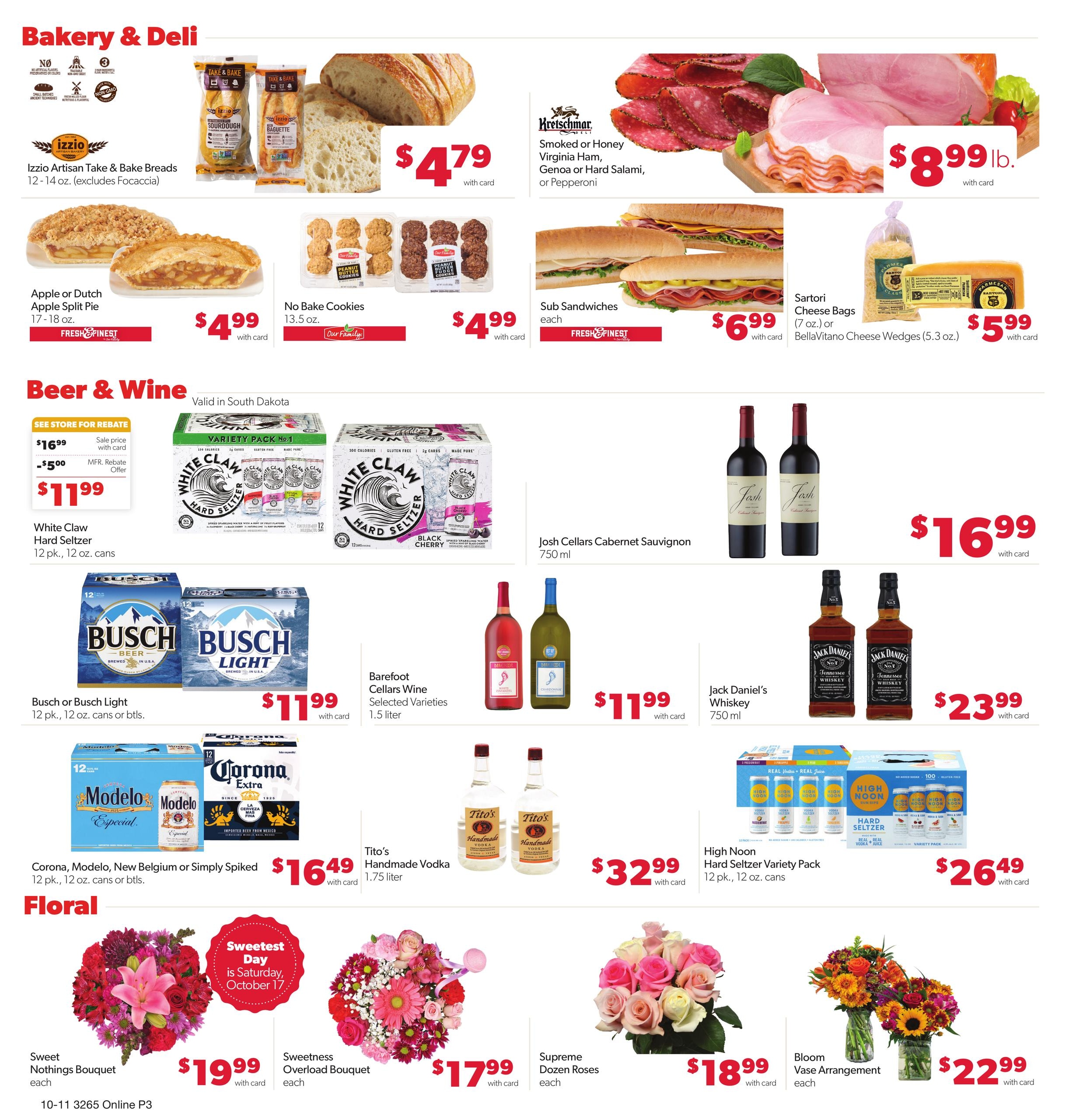 Family Fare (Caputa Area, SD) Weekly Ad October 11 - 17, 2026