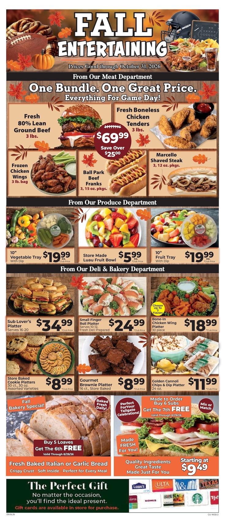 Grand Union (Rutland, VT) Weekly Ad October 11 - 17, 2026