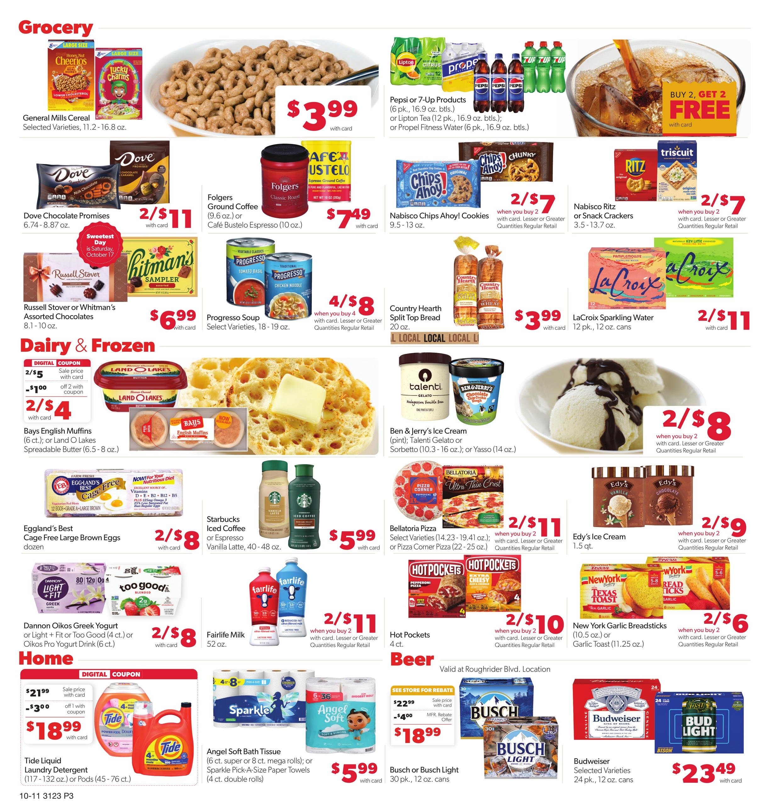 Family Fare (Belfield Area, ND) Weekly Ad October 11 - 17, 2026