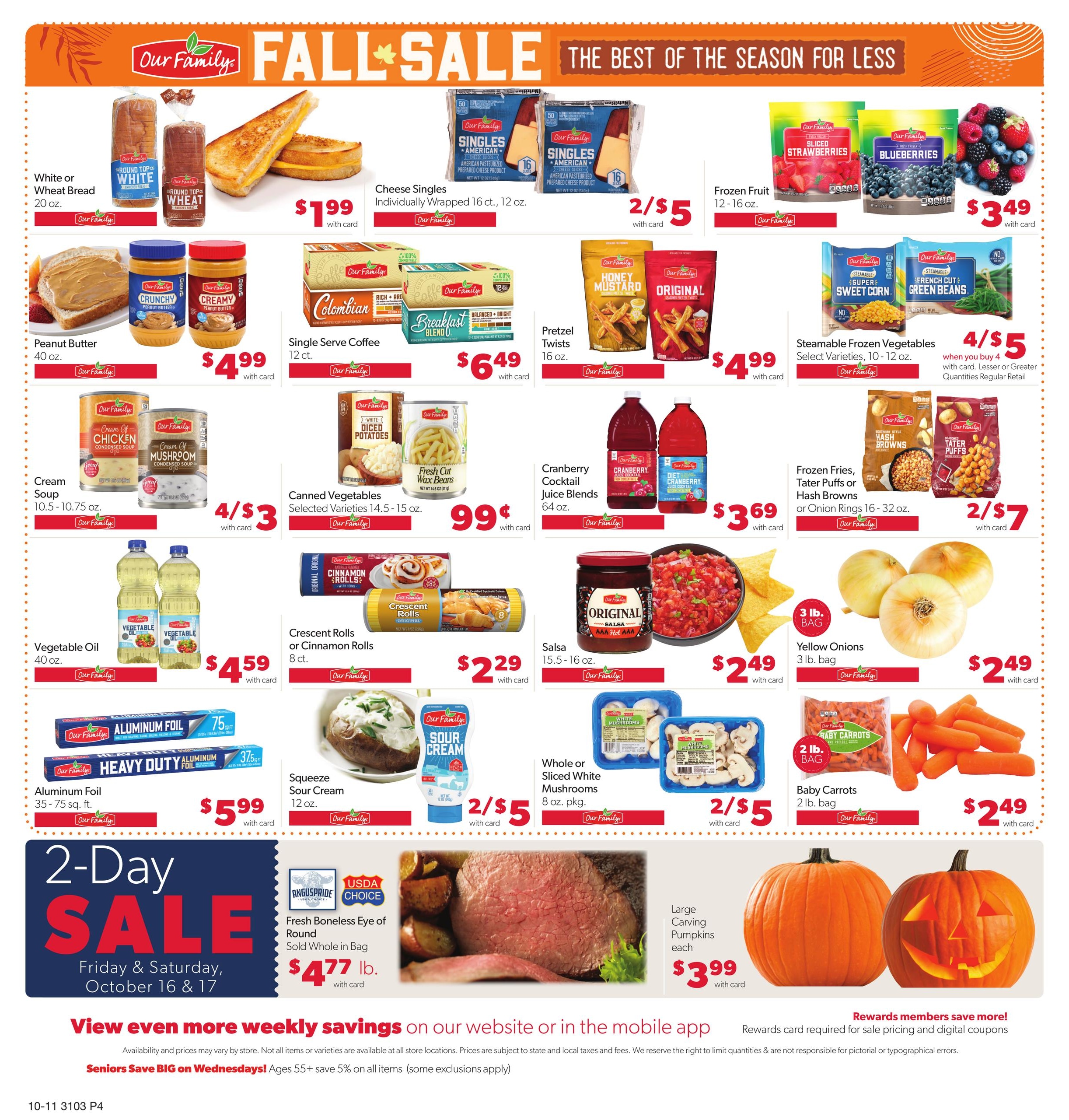 Family Fare (Belfield Area, ND) Weekly Ad October 11 - 17, 2026