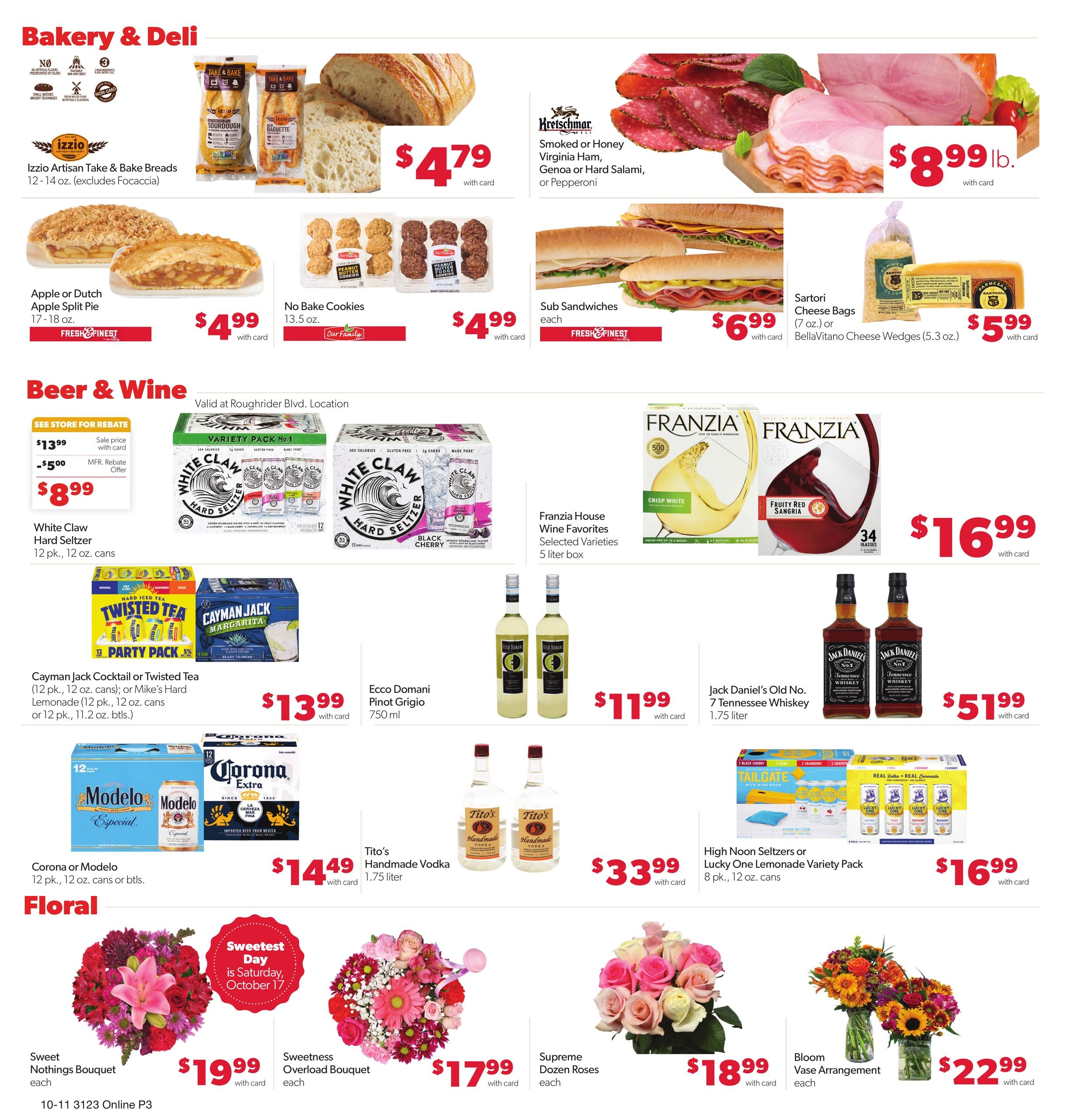 Family Fare (Belfield Area, ND) Weekly Ad October 11 - 17, 2026