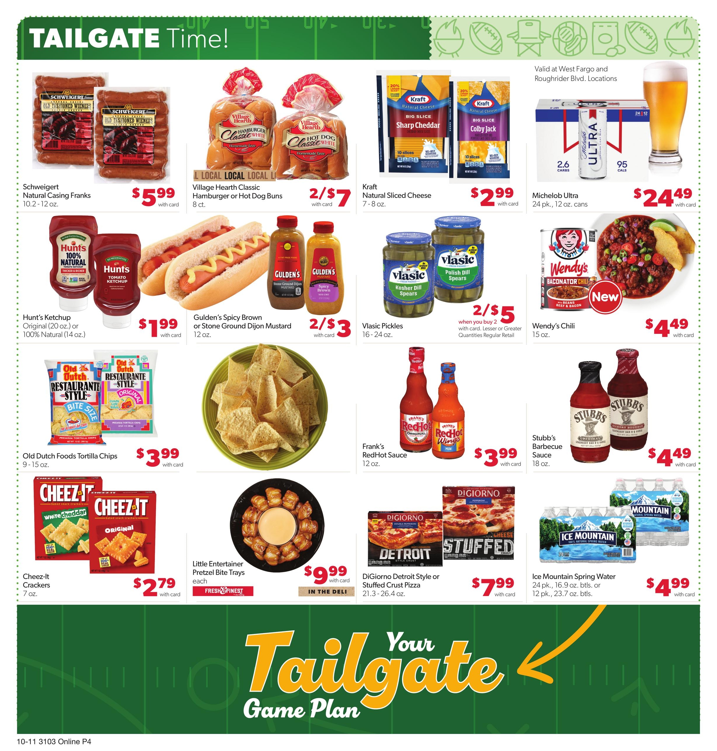 Family Fare (Belfield Area, ND) Weekly Ad October 11 - 17, 2026