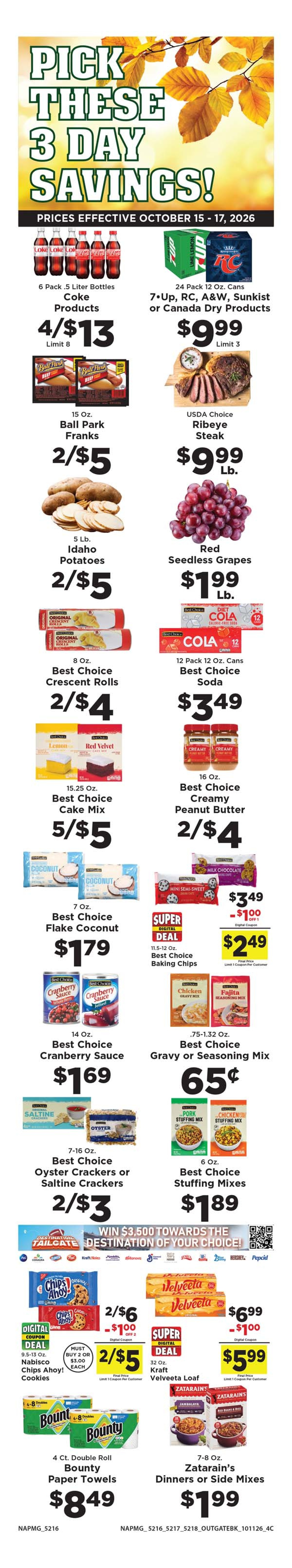 Quality Foods - Buskirk Autumn Adventures Explore The Savings! Weekly Ad October 11 - 17, 2026