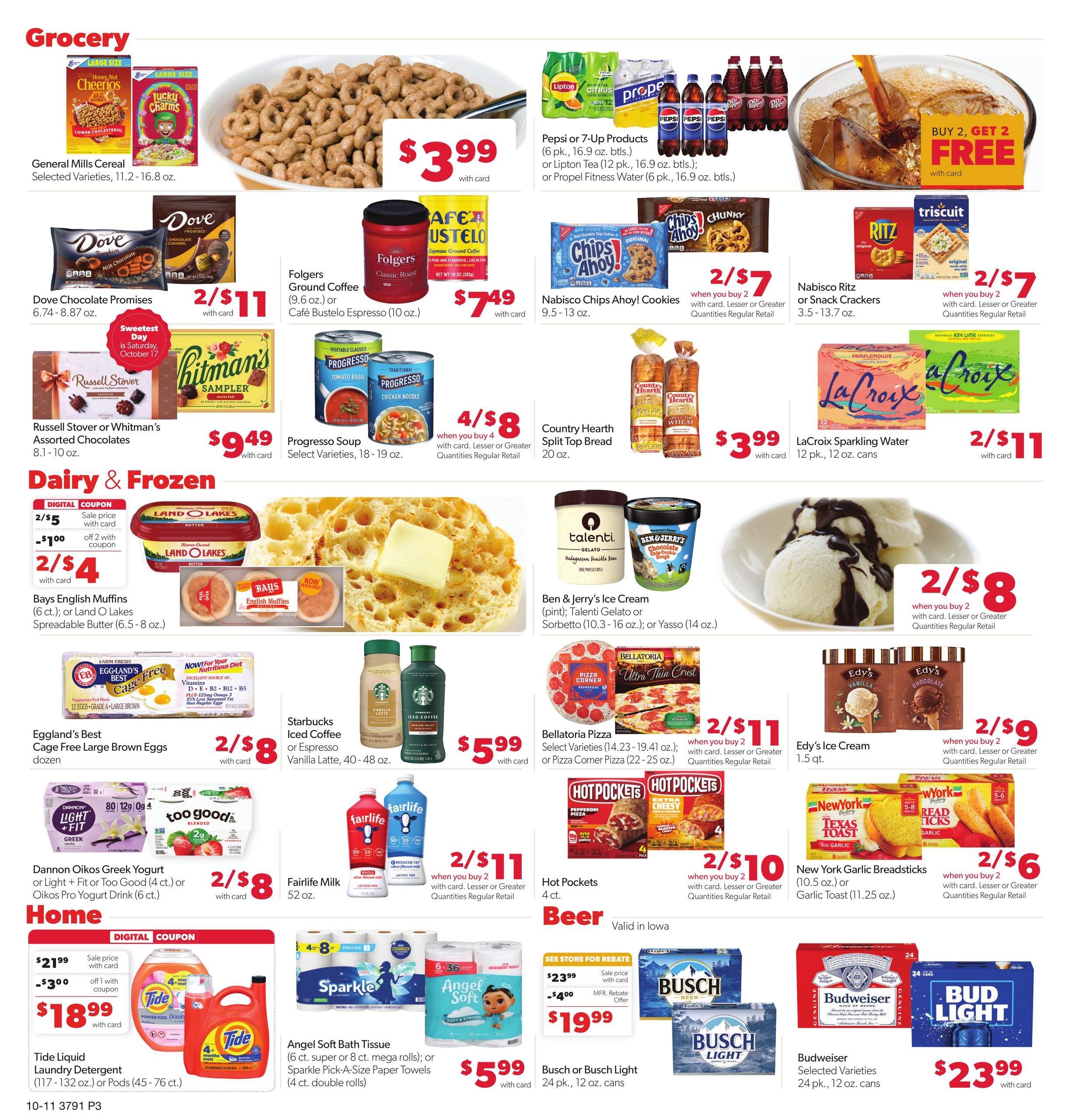 Family Fare (Mc Clelland Area, IA) Weekly Ad October 11 - 17, 2026