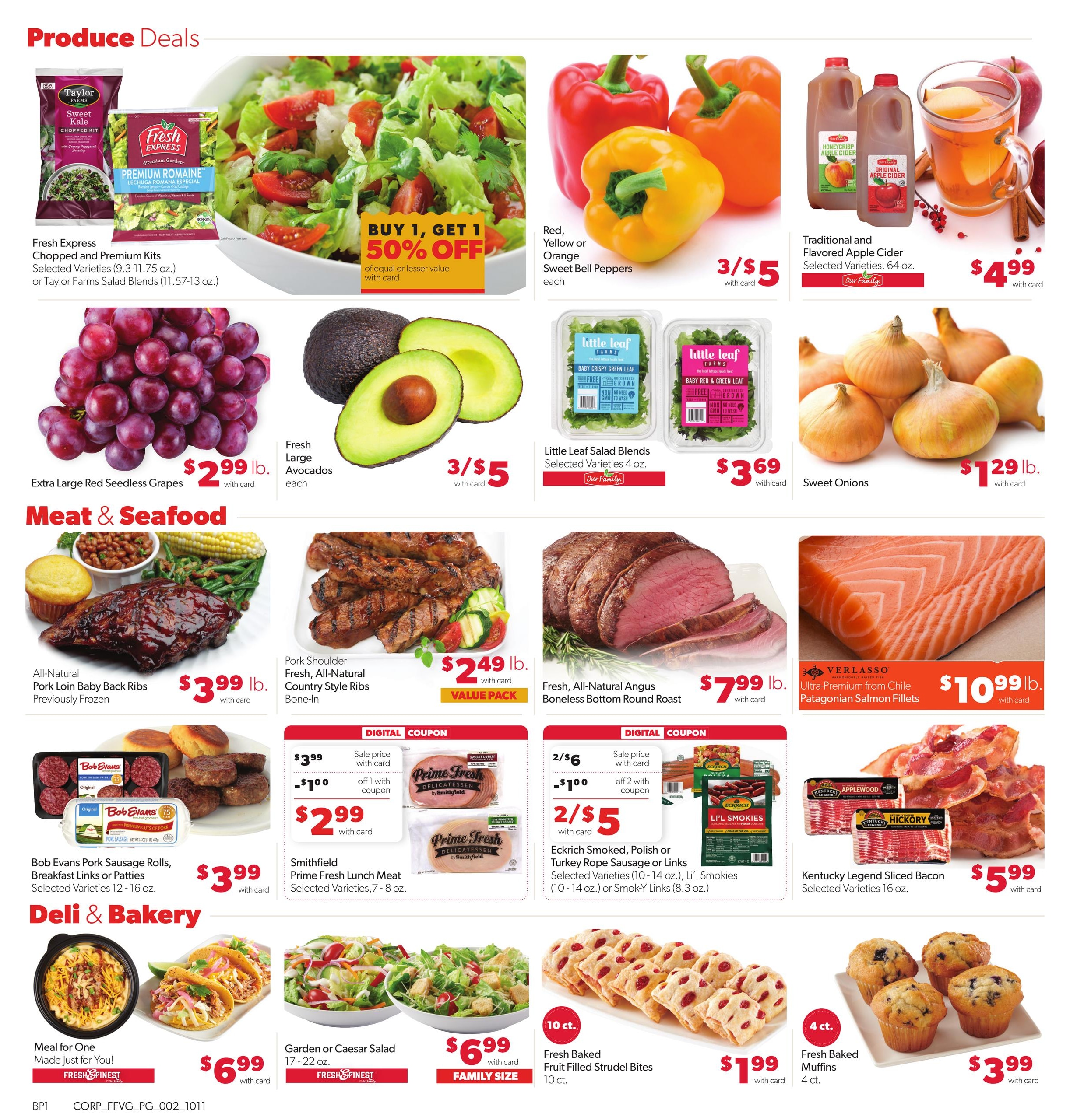 Family Fare (Kinross Area, MI) Weekly Ad October 11 - 17, 2026