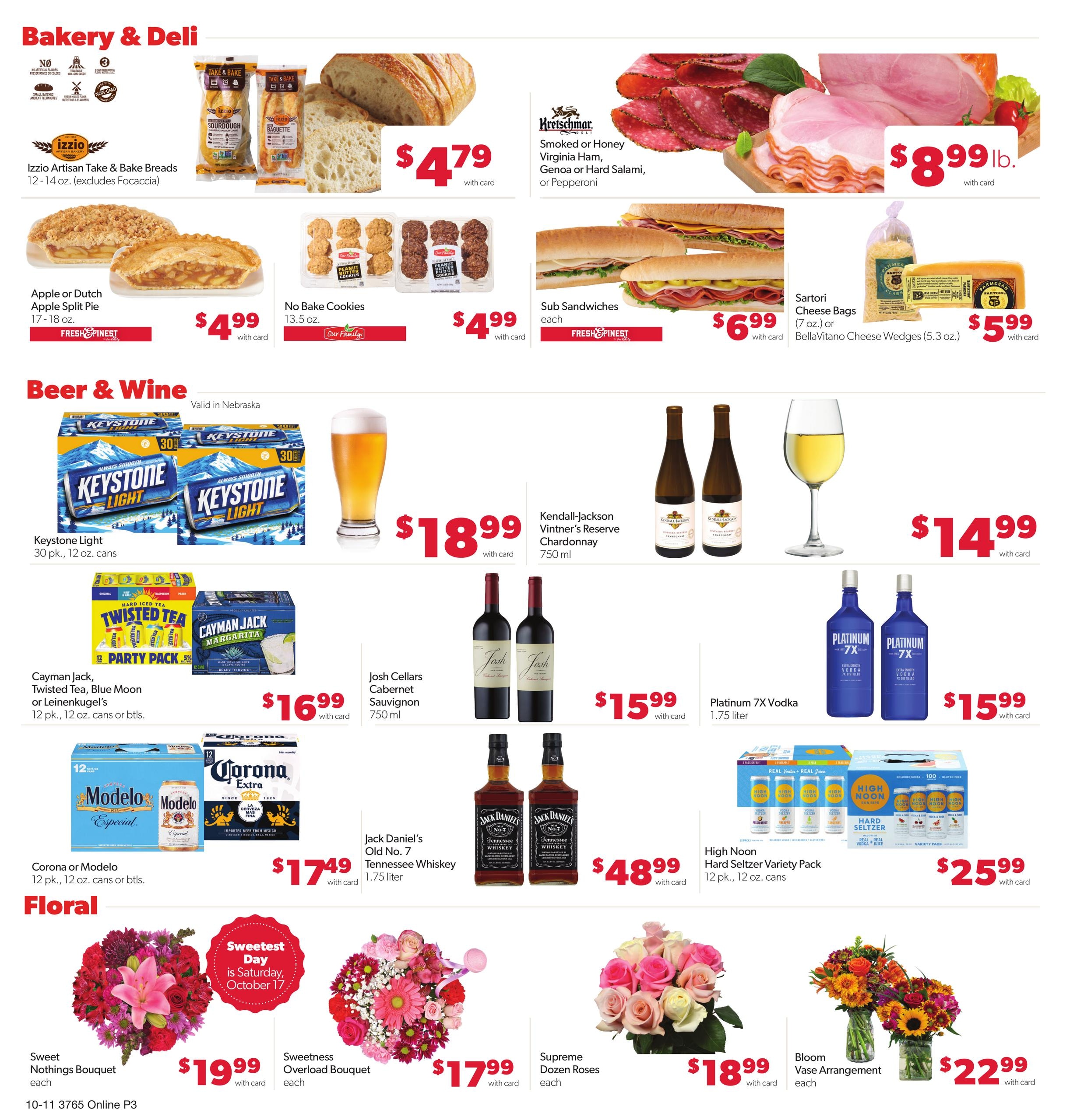 Family Fresh (Hildreth Area, NE) Weekly Ad October 11 - 17, 2026