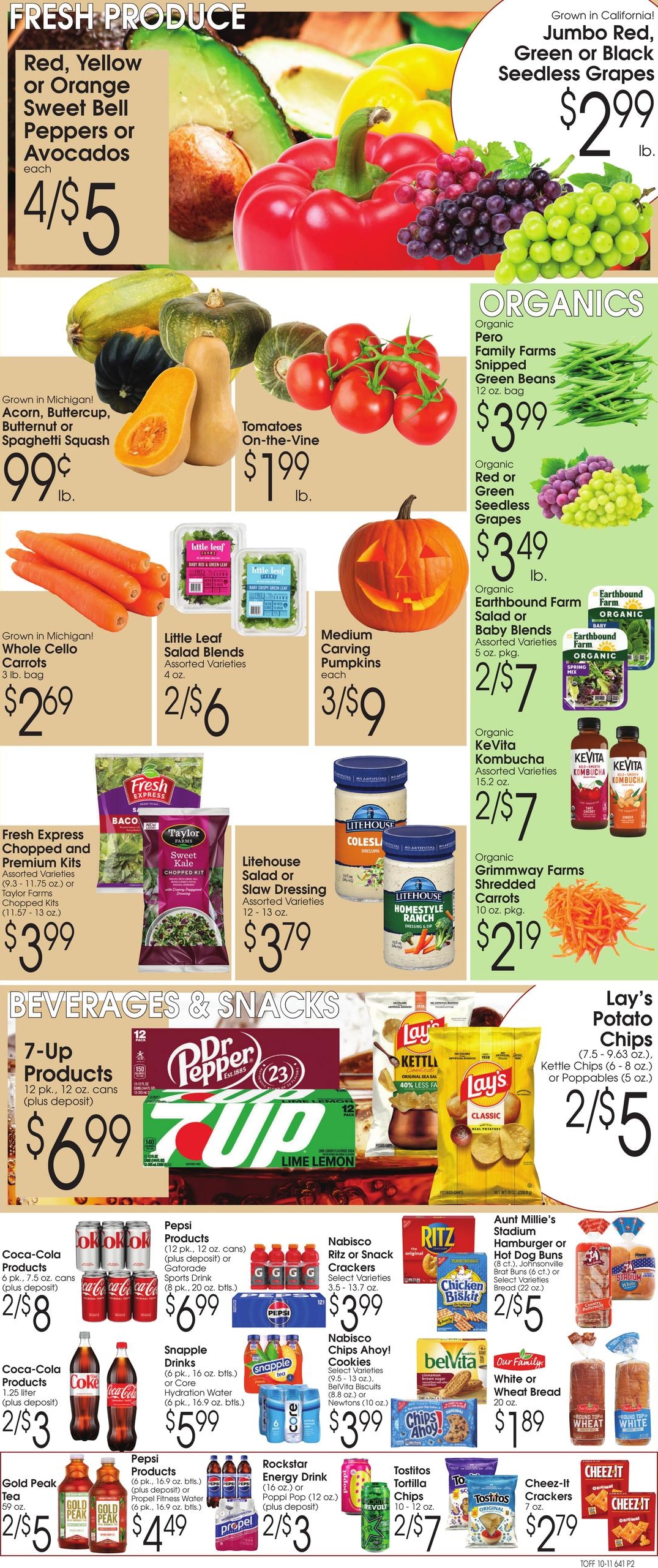 Olesons Farm Fresh Markets Weekly Ad October 11 - 17, 2026