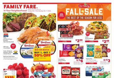 Family Fare (Breckenridge Area, MI) Weekly Ad October 11 - 17, 2026