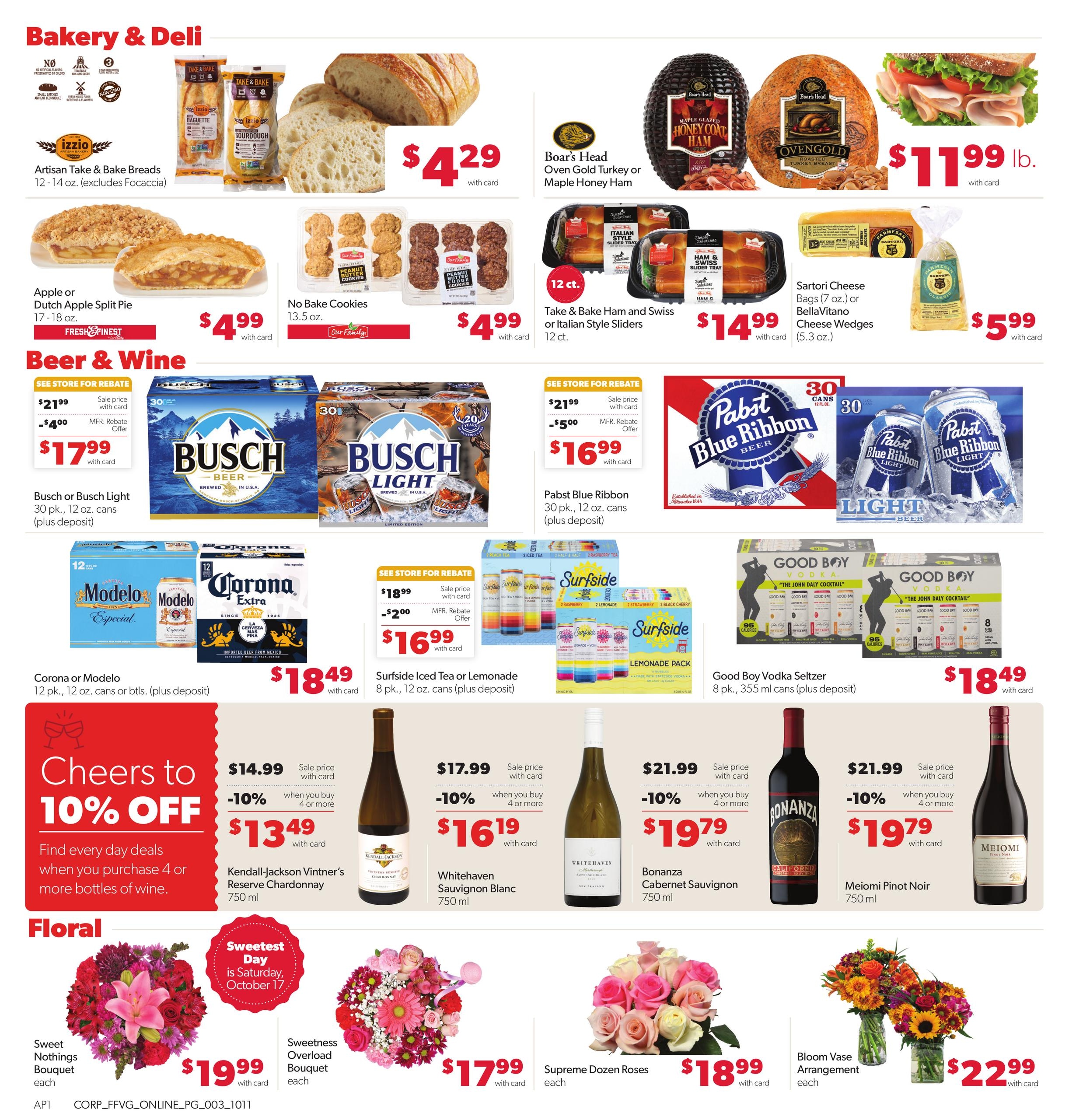 Family Fare (Breckenridge Area, MI) Weekly Ad October 11 - 17, 2026