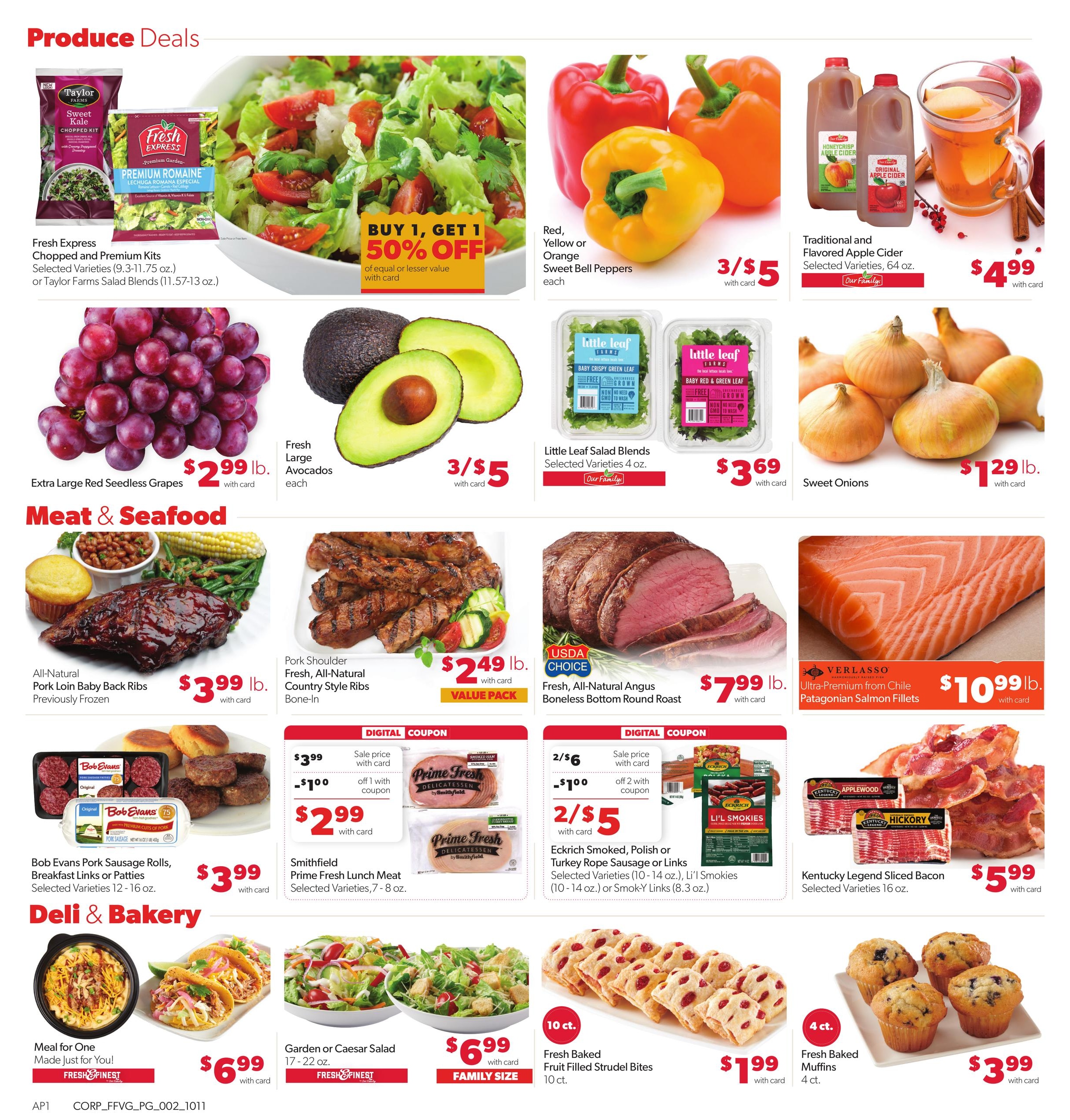 Family Fare (Bristol Area, IN) Weekly Ad October 11 - 17, 2026