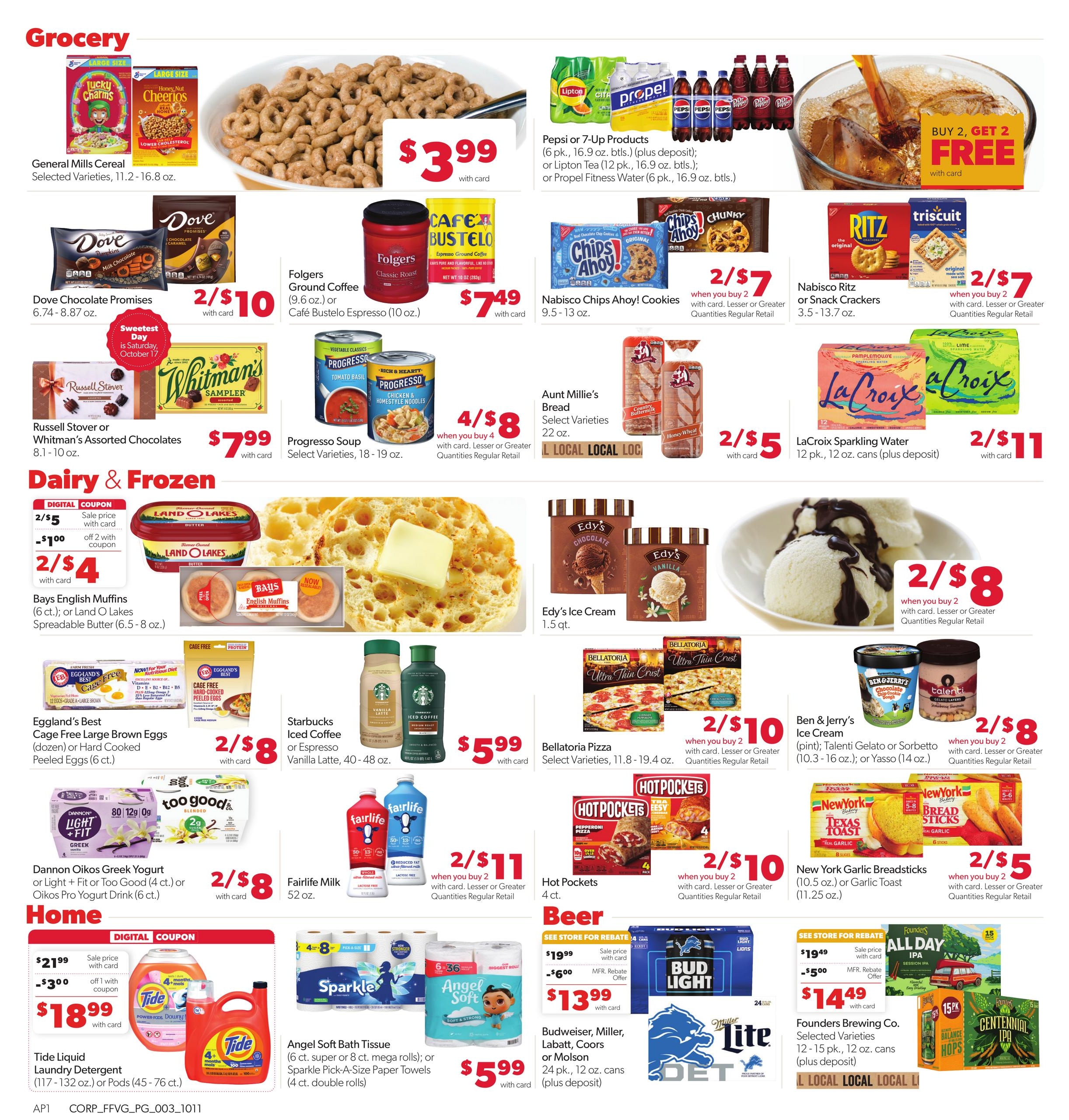 Family Fare (Bristol Area, IN) Weekly Ad October 11 - 17, 2026