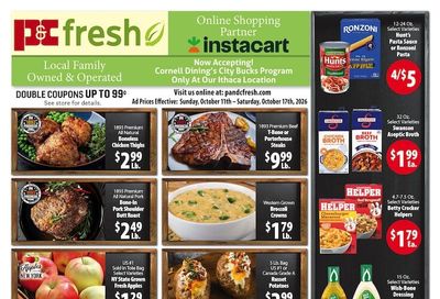 P&C Fresh Markets Weekly Ad October 11 - 17, 2026