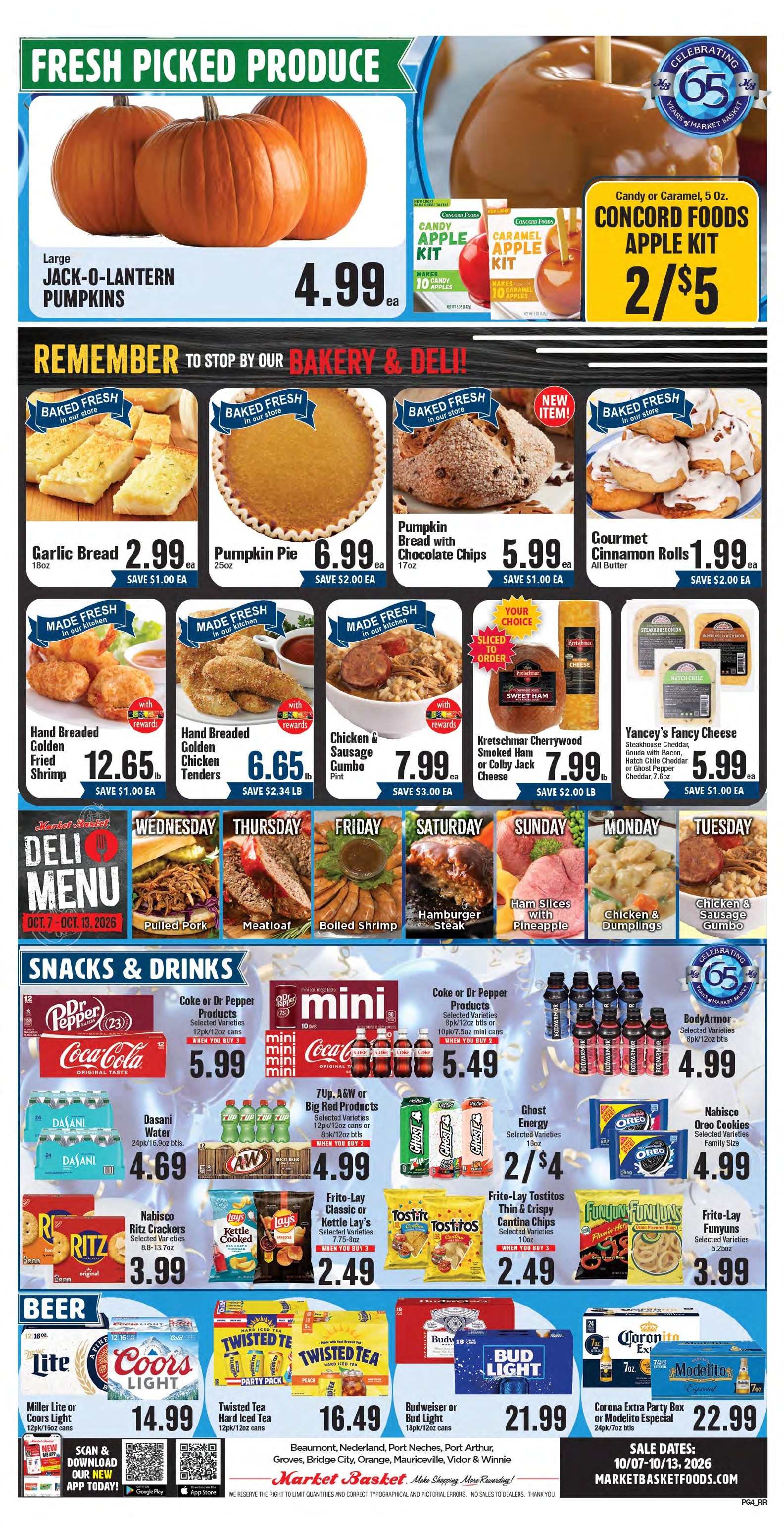 Market Basket (Texas) Weekly Ad October 7 - 13, 2026