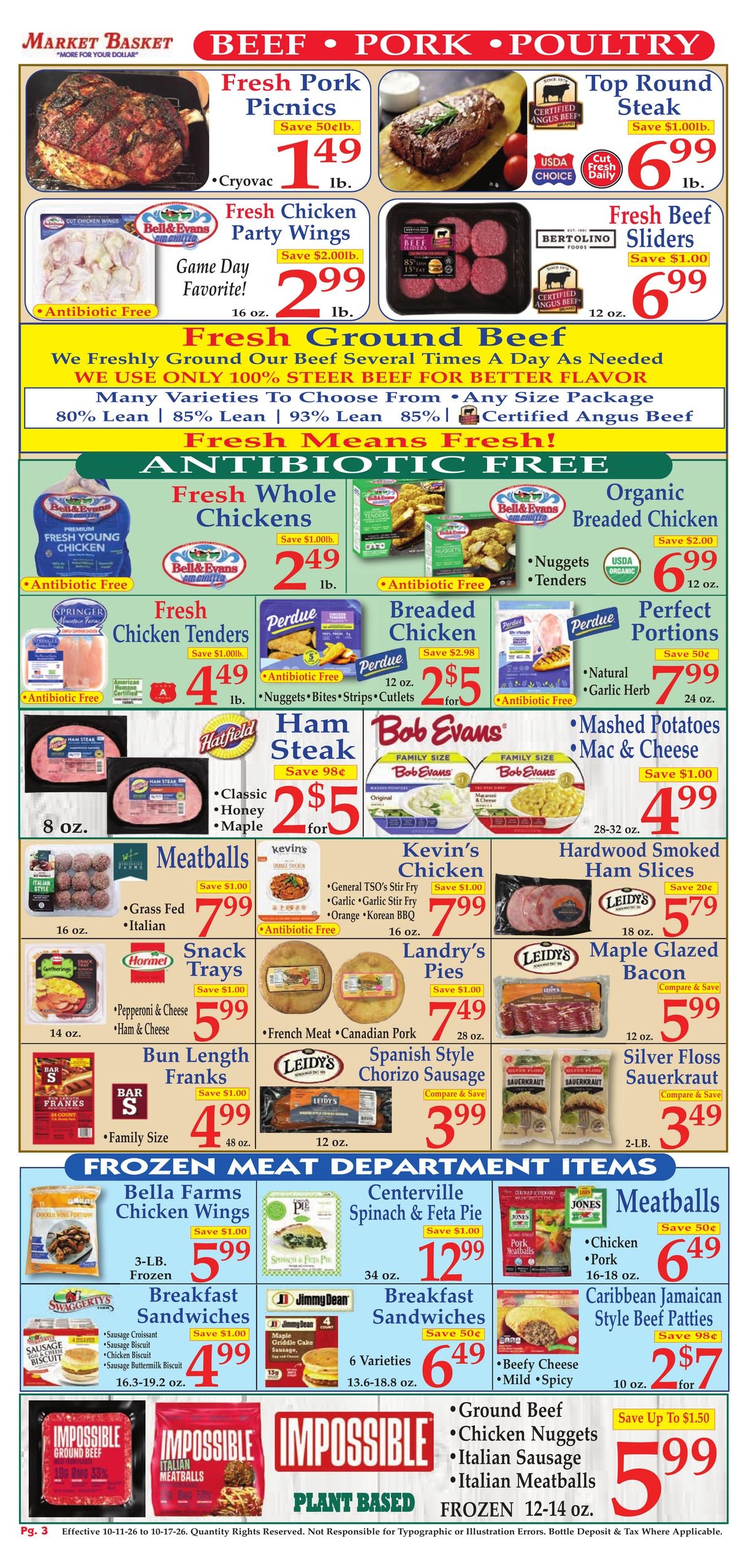 Demoulas Market Basket Weekly Ad October 11 - 17, 2026