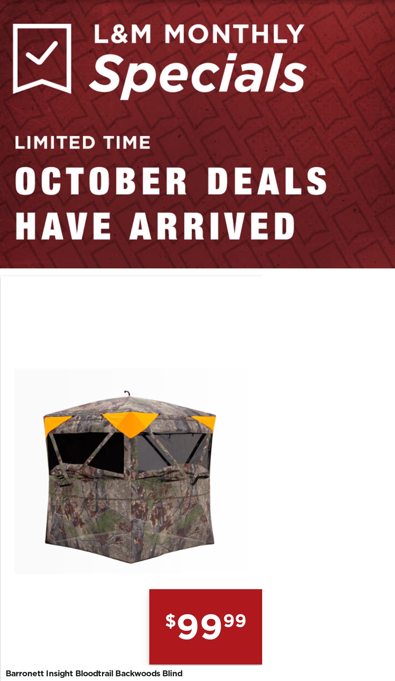 L&M Fleet Supply Weekly Ad October 1 - 31, 2026
