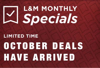 L&M Fleet Supply Weekly Ad October 1 - 31, 2026
