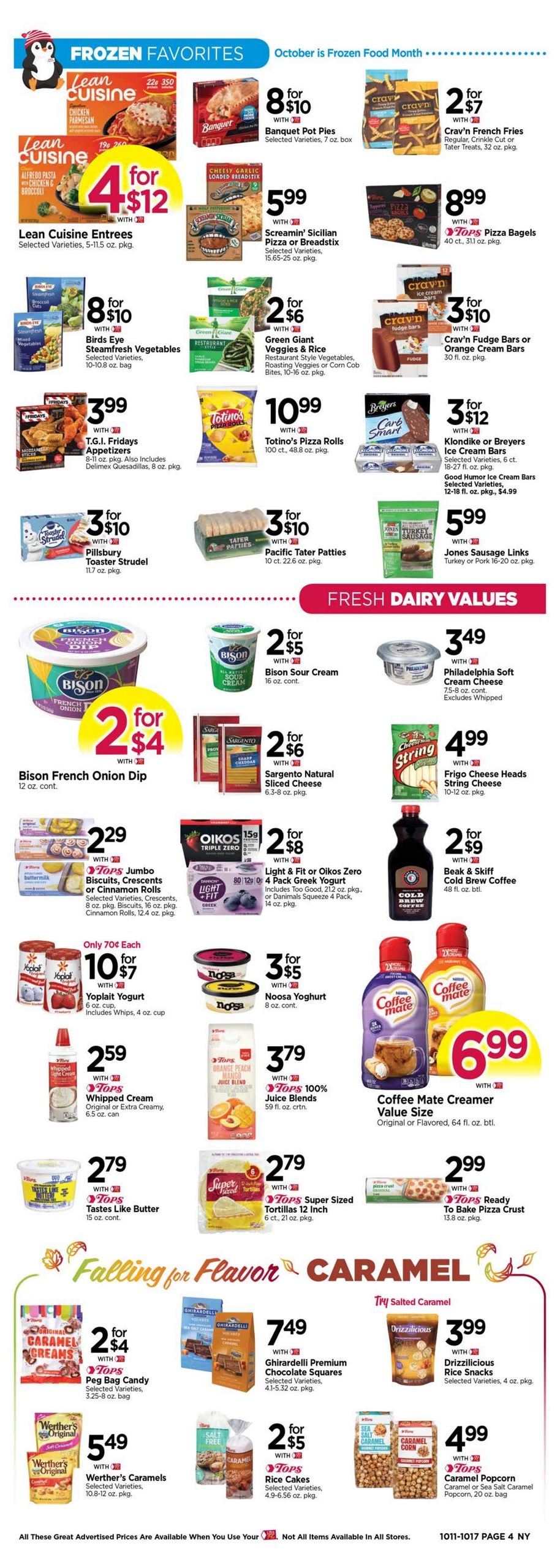 Tops Friendly Markets (Gaylordsville Area, CT) Weekly Ad October 11 - 17, 2026