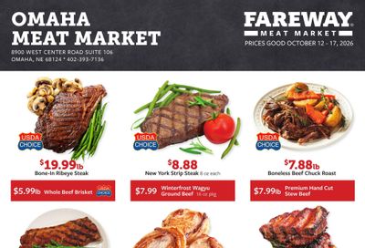 Fareway Weekly Ad October 5 - 17, 2026