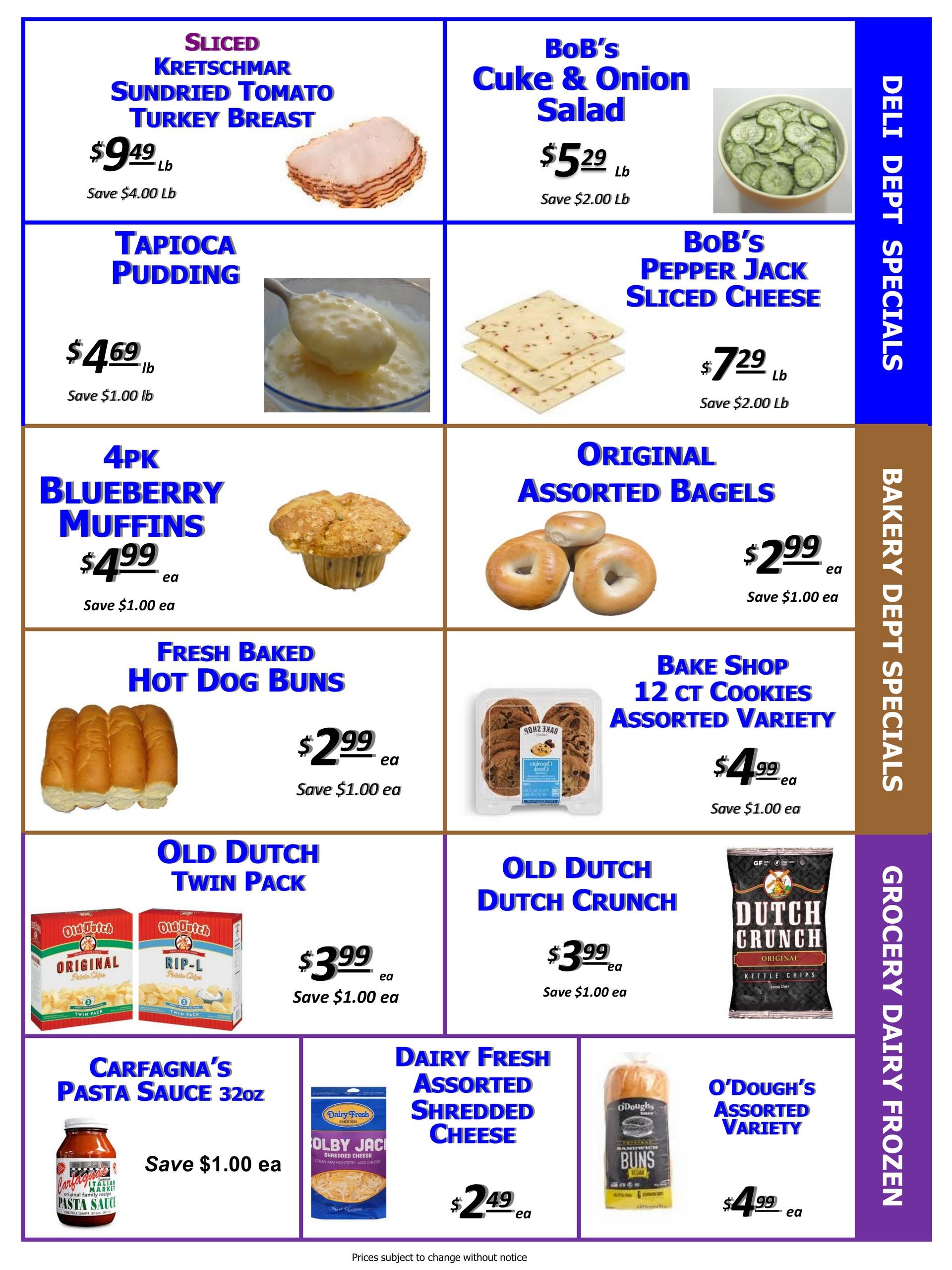 BoB's Produce Ranch Weekly Ad October 11 - 17, 2026