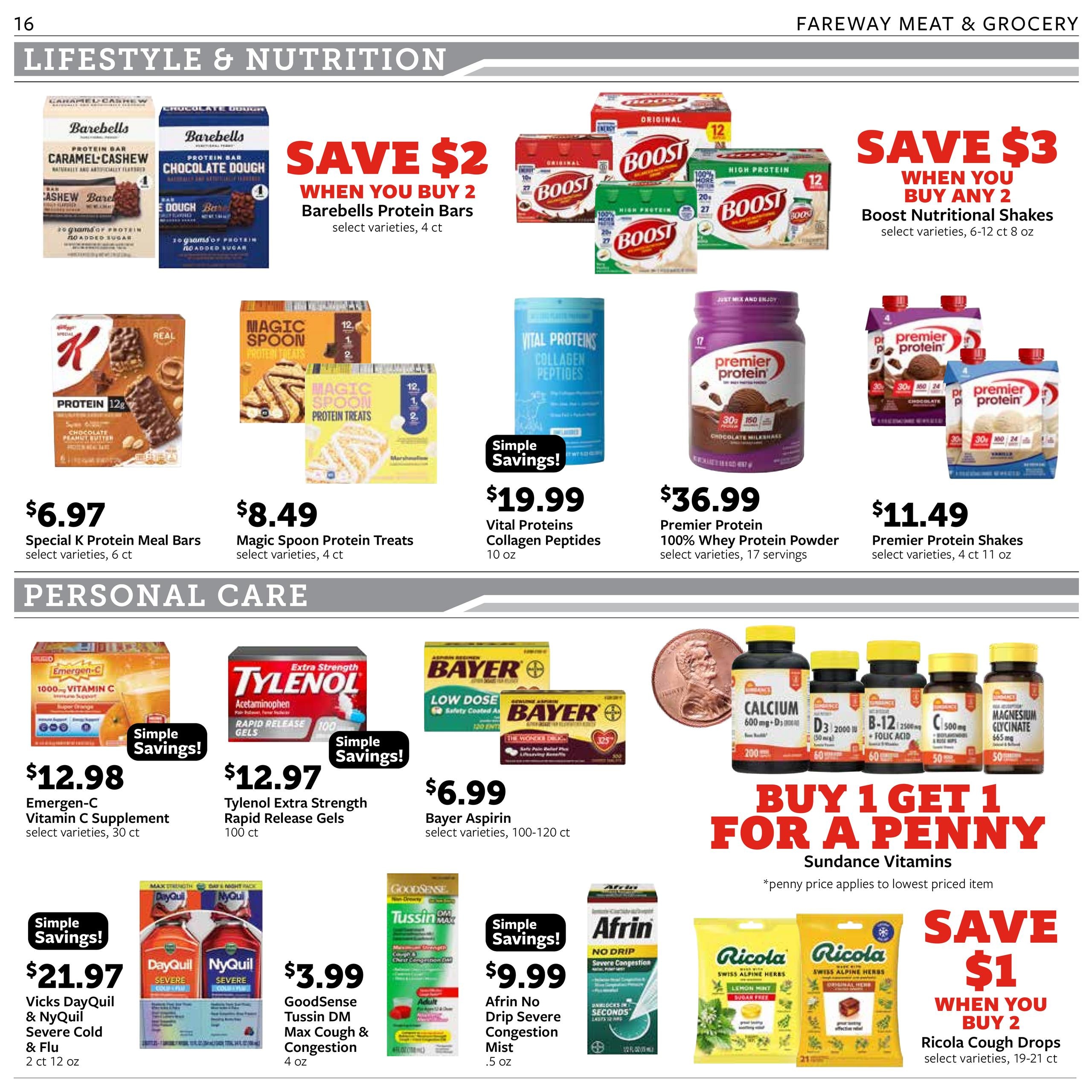 Fareway (Ellsworth-Kanaranzi Area, MN) Weekly Ad October 5 - 17, 2026
