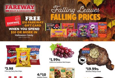 Fareway Weekly Ad October 5 - 17, 2026