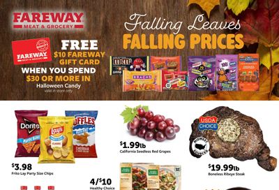 Fareway Weekly Ad October 5 - 17, 2026