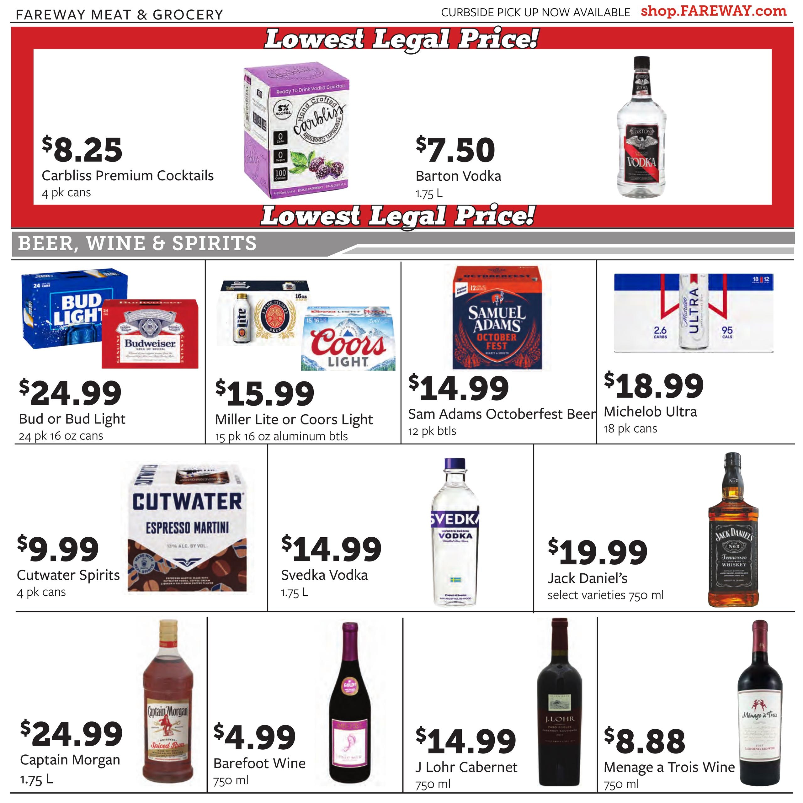 Fareway (Larchwood Area, IA) Weekly Ad October 5 - 17, 2026