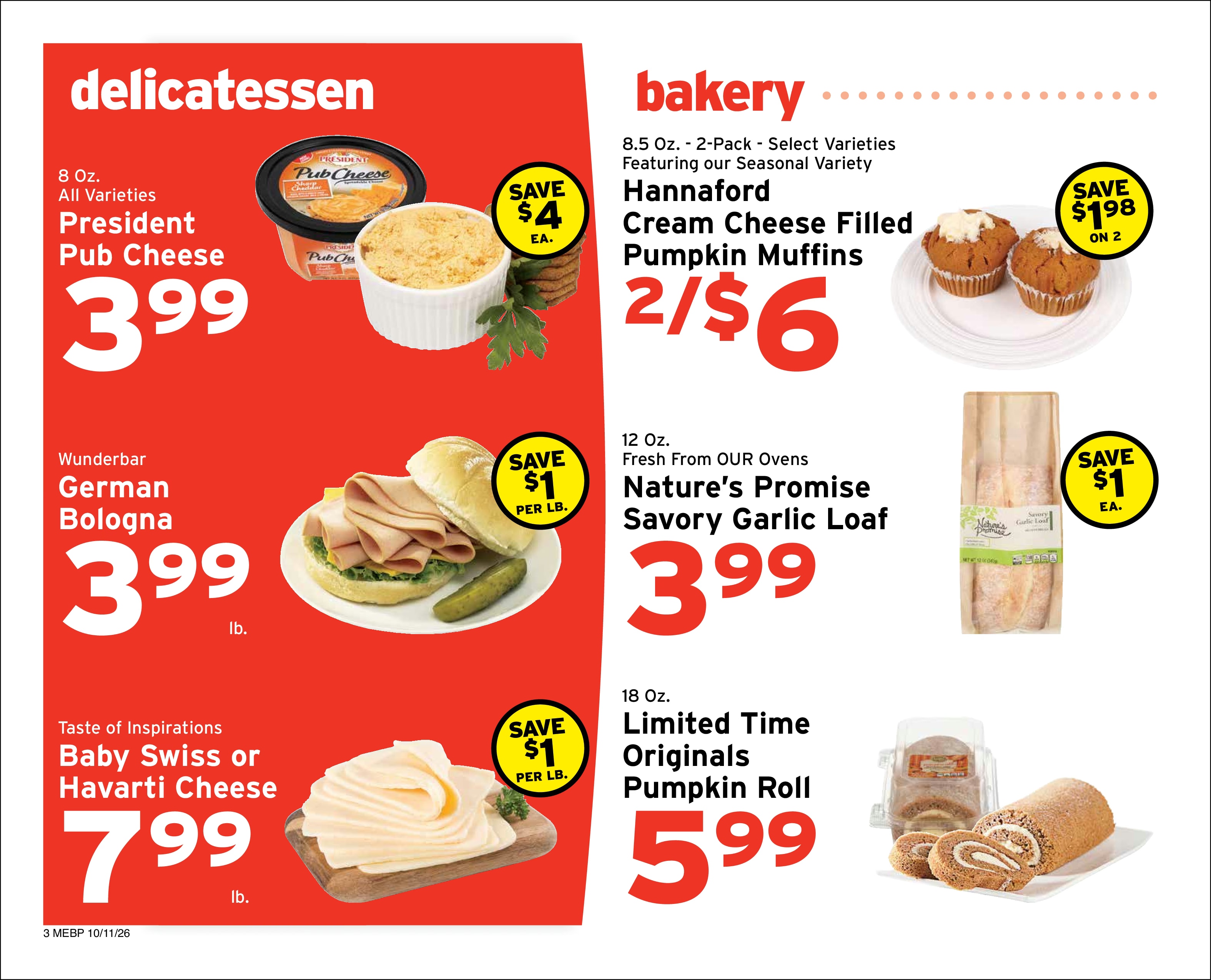 Mainely Provisions (72 Main St., Bethel, ME) Weekly Ad October 11 - 17, 2026