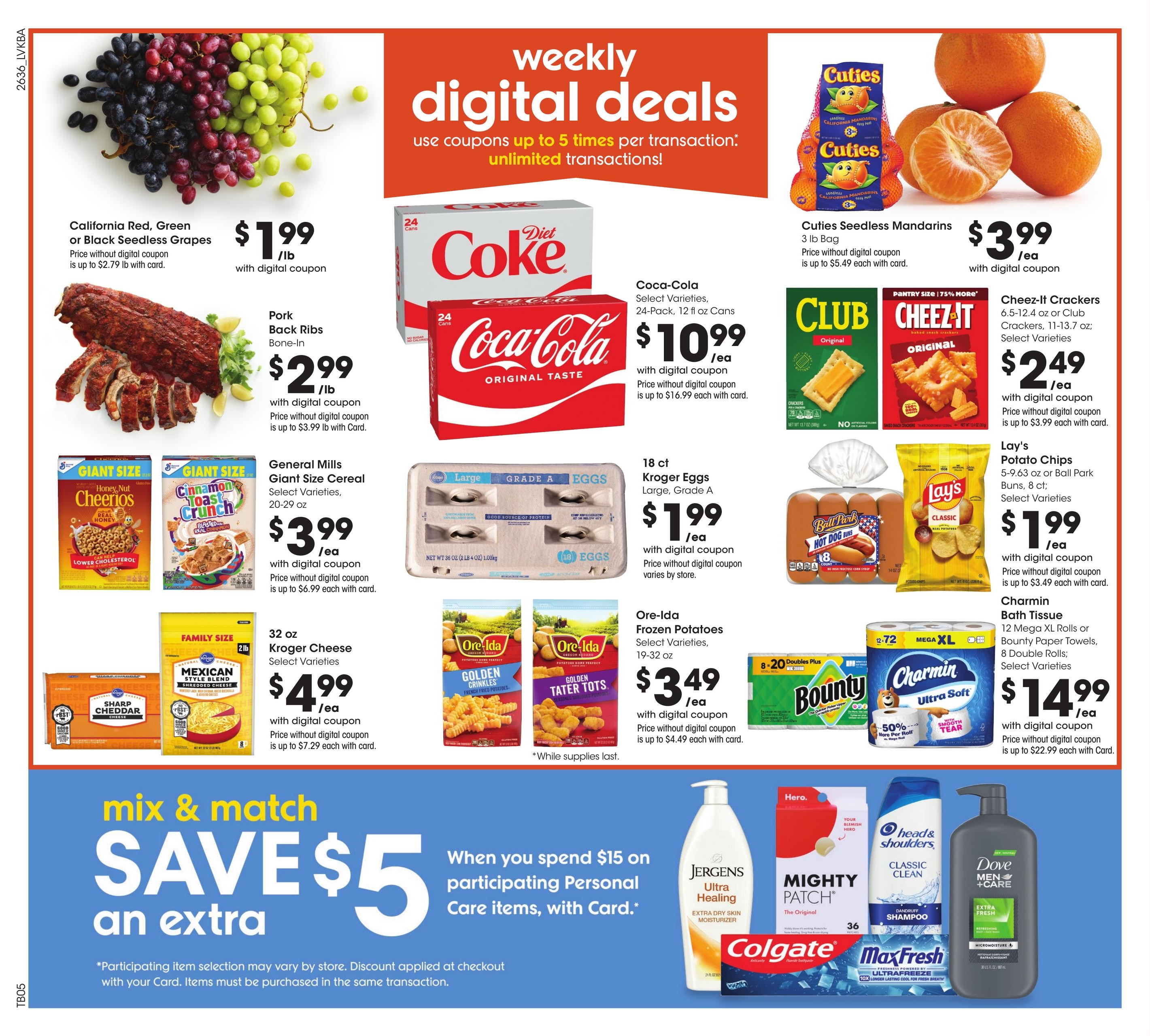 Kroger (Corinth-Mason Area, KY) Weekly Ad October 7 - 13, 2026