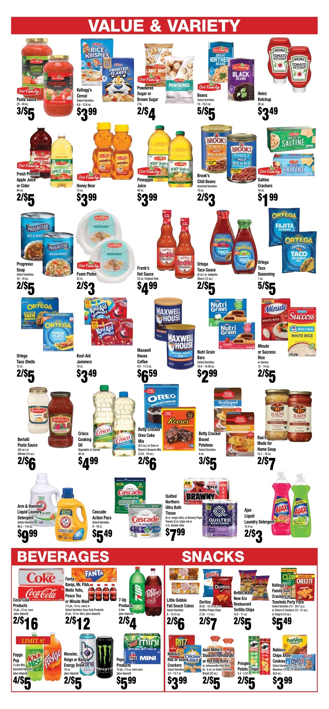 8 Mile Foodland Weekly Ad October 9 - 15, 2026
