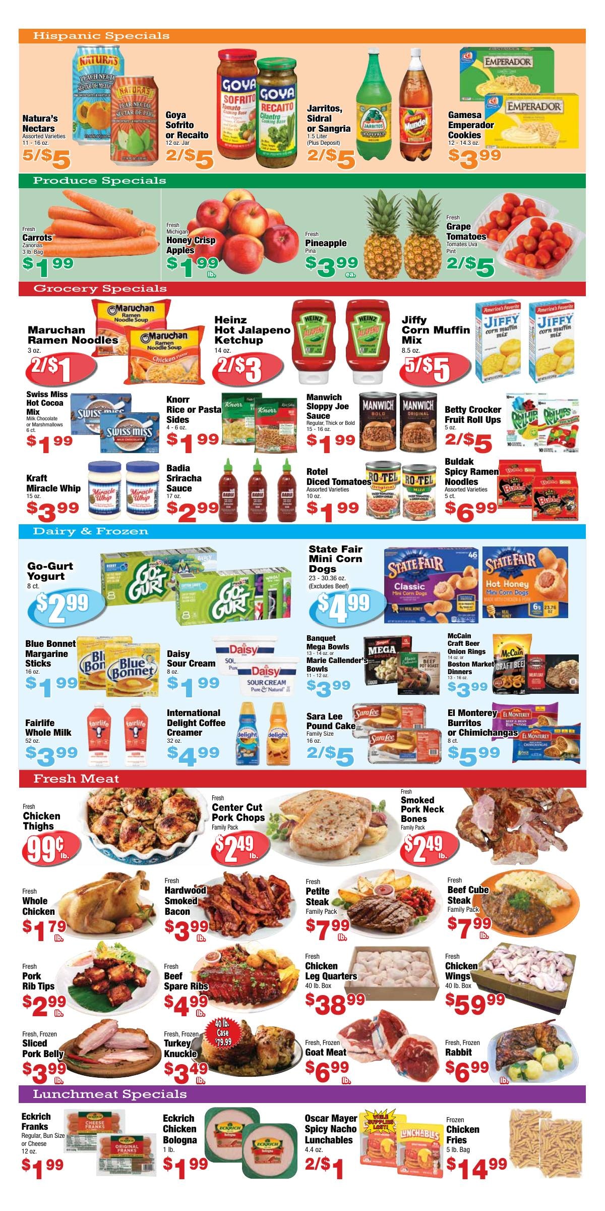 Great Giant Supermarket (Lansing, MI) Weekly Ad October 11 - 24, 2026
