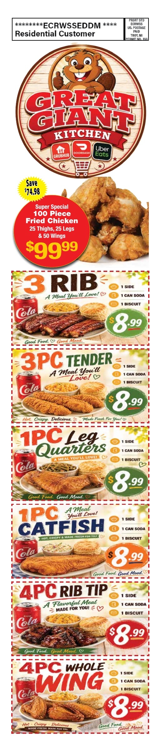 Great Giant Supermarket (Lansing, MI) Weekly Ad October 11 - 24, 2026