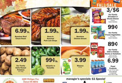 Garden Fresh Marketplace Weekly Ad October 12 - 18, 2026