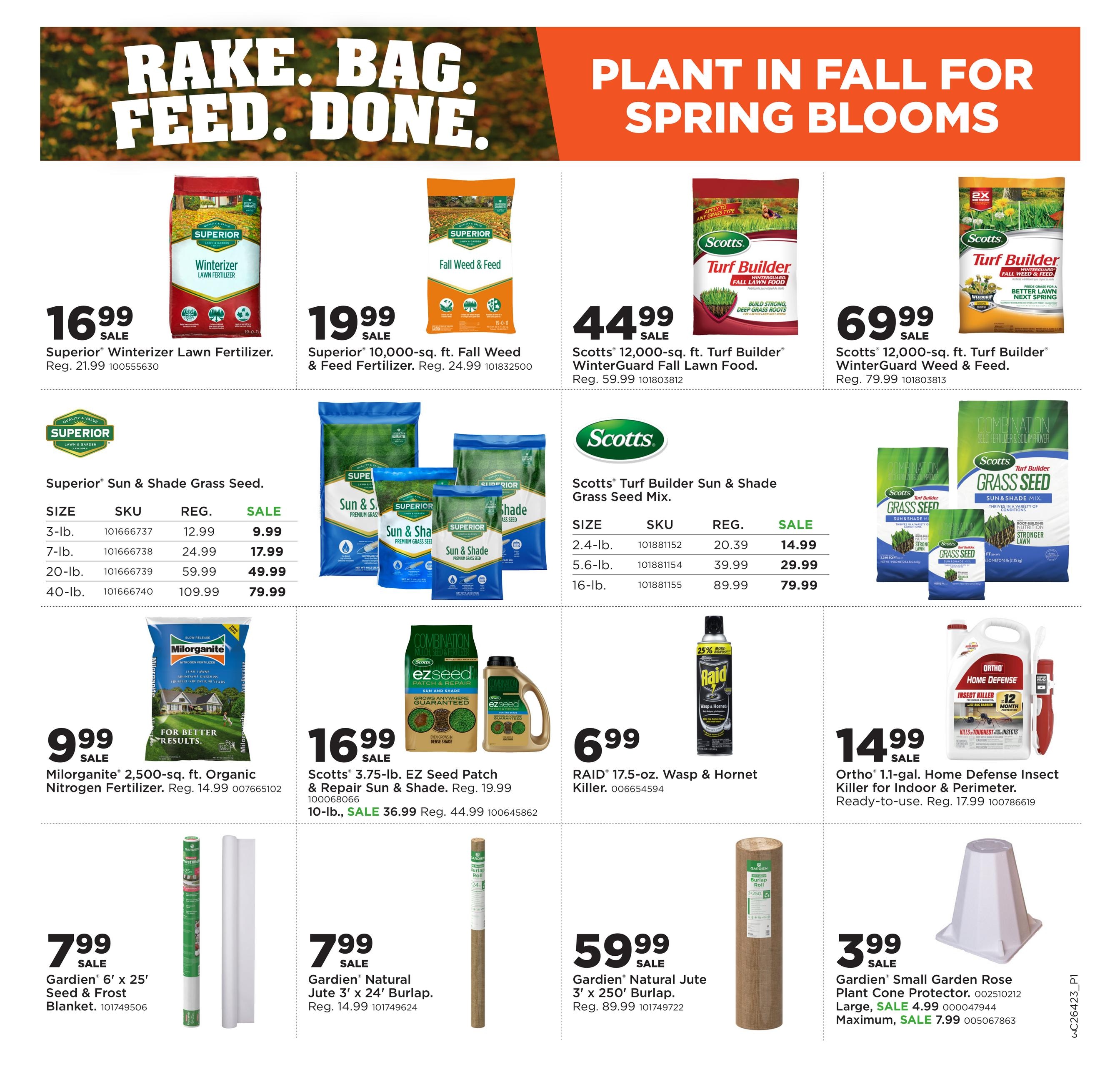 Fleet Farm Rake.Bag.Feed.Done Weekly Ad October 12 - 25, 2026