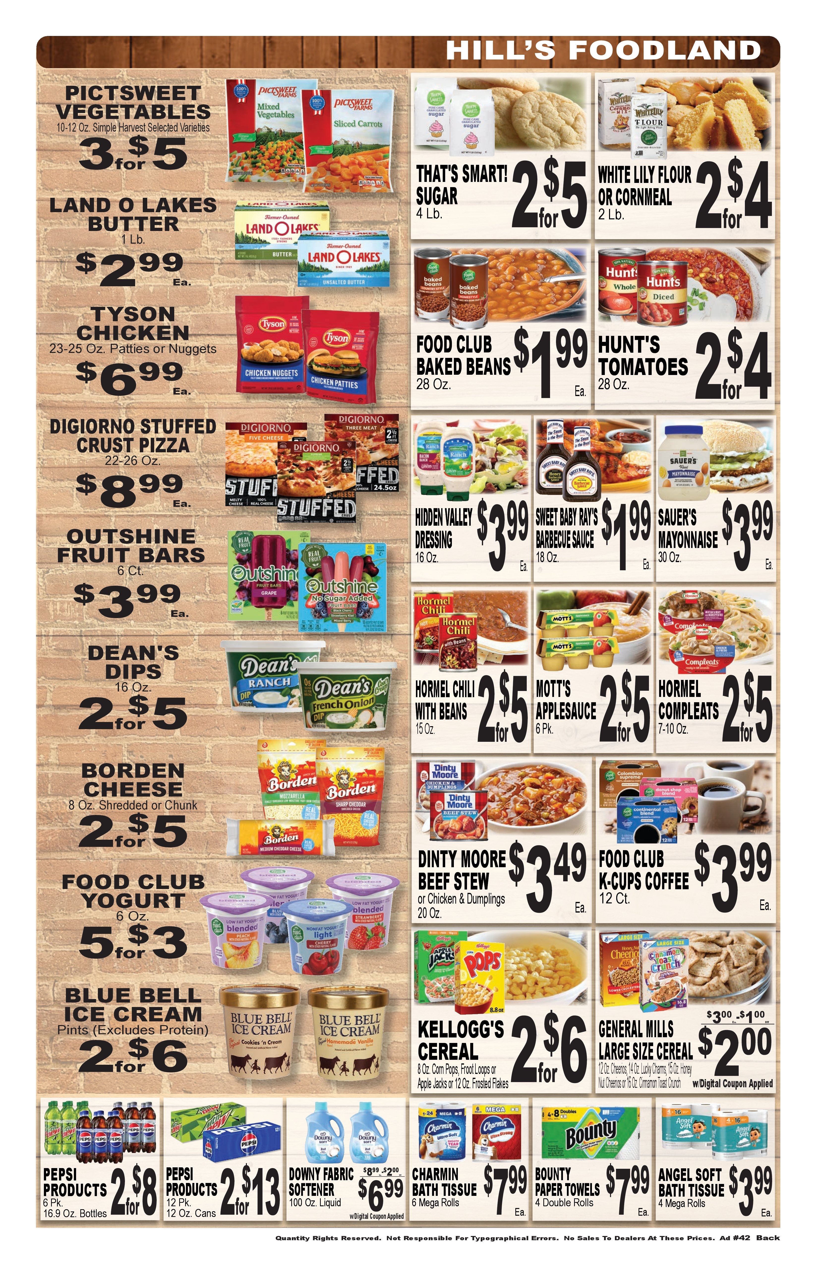 Hill's Foodland (851 Park Road, Pleasant Grove, AL) Weekly Ad October 12 - 18, 2026
