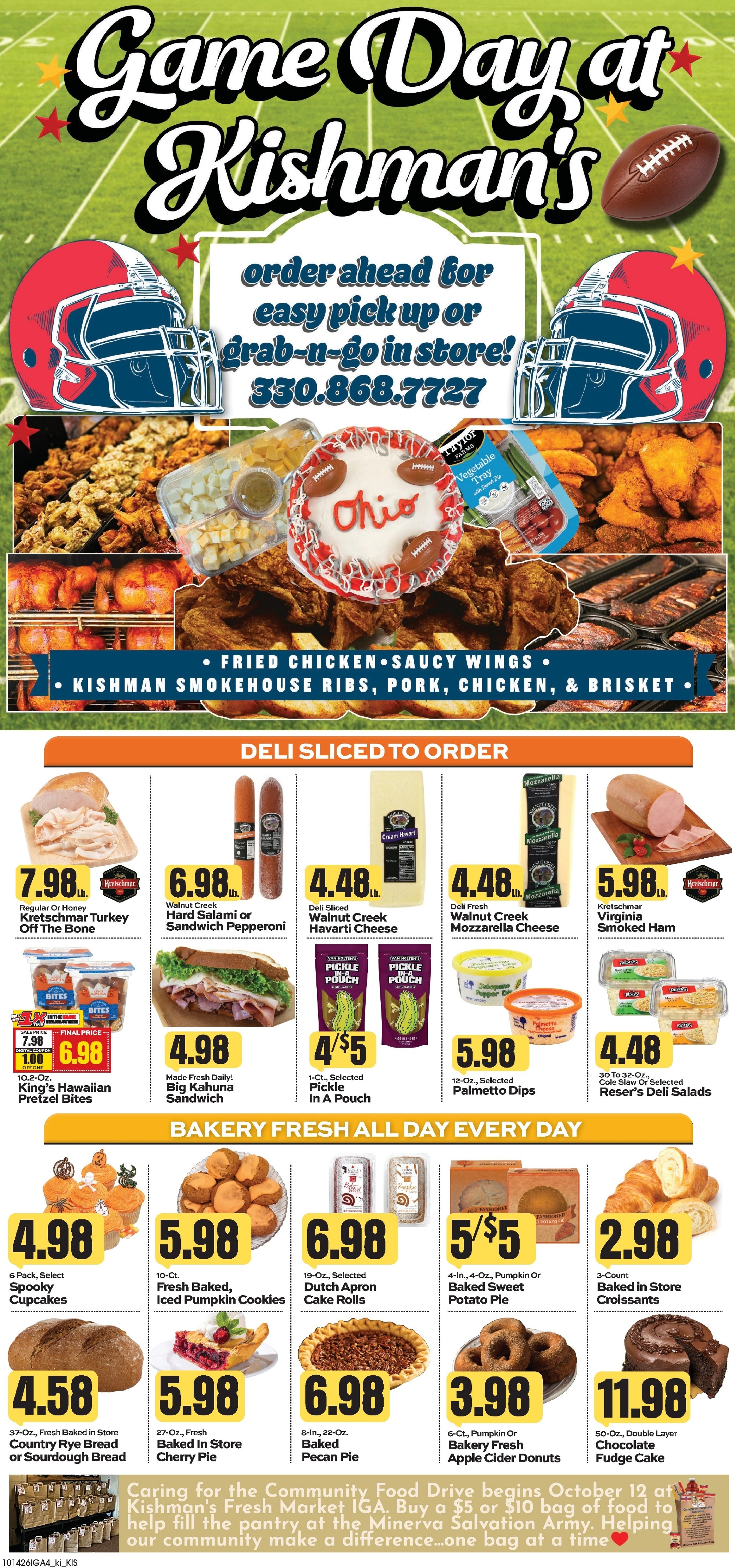 Kishman's IGA Weekly Ad October 12 - 18, 2026