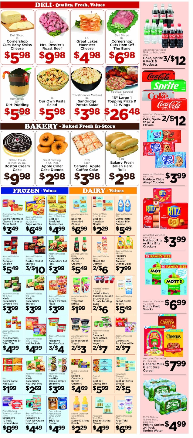 Costa's Supermarket Weekly Ad October 12 - 18, 2026