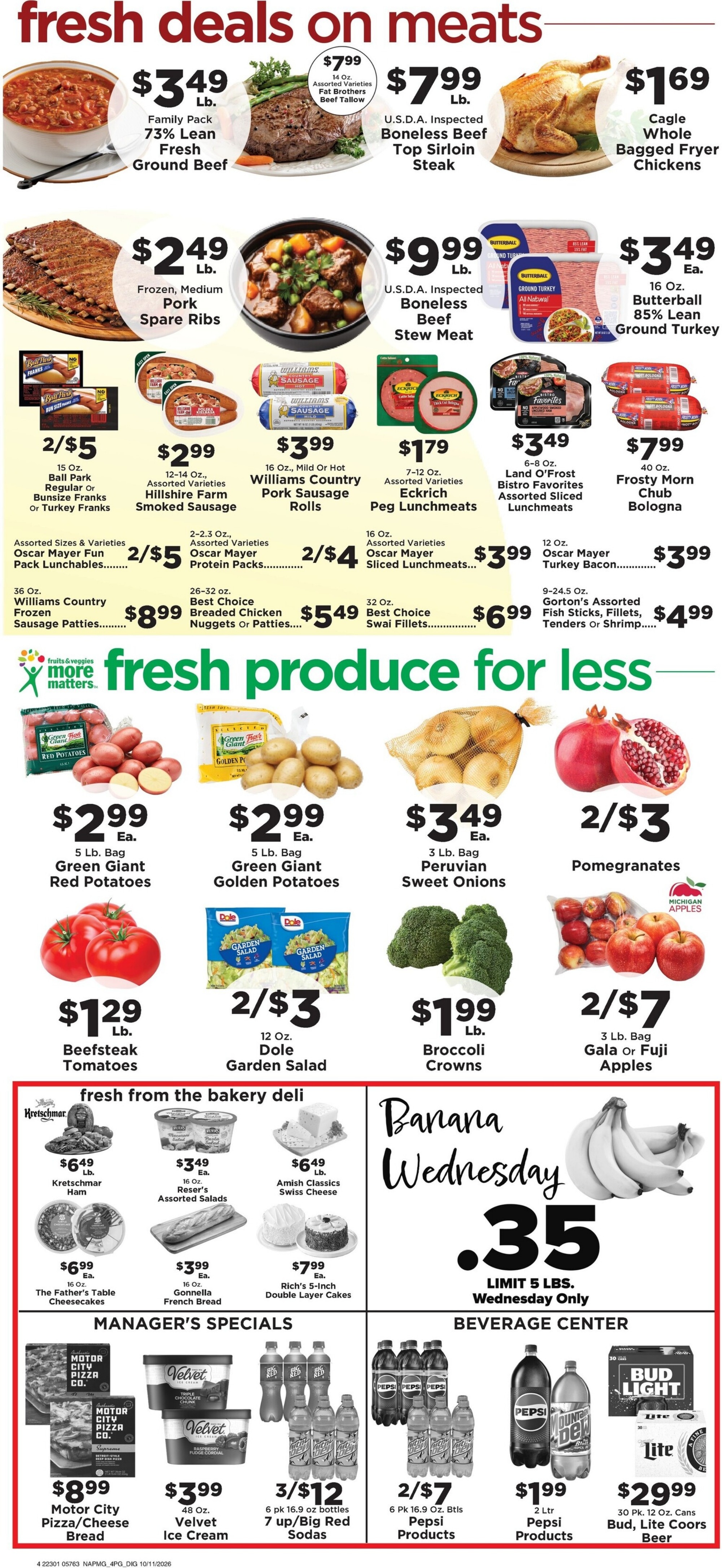 Taylorsville Country Mart (Taylorsville, KY) Weekly Ad October 12 - 18, 2026