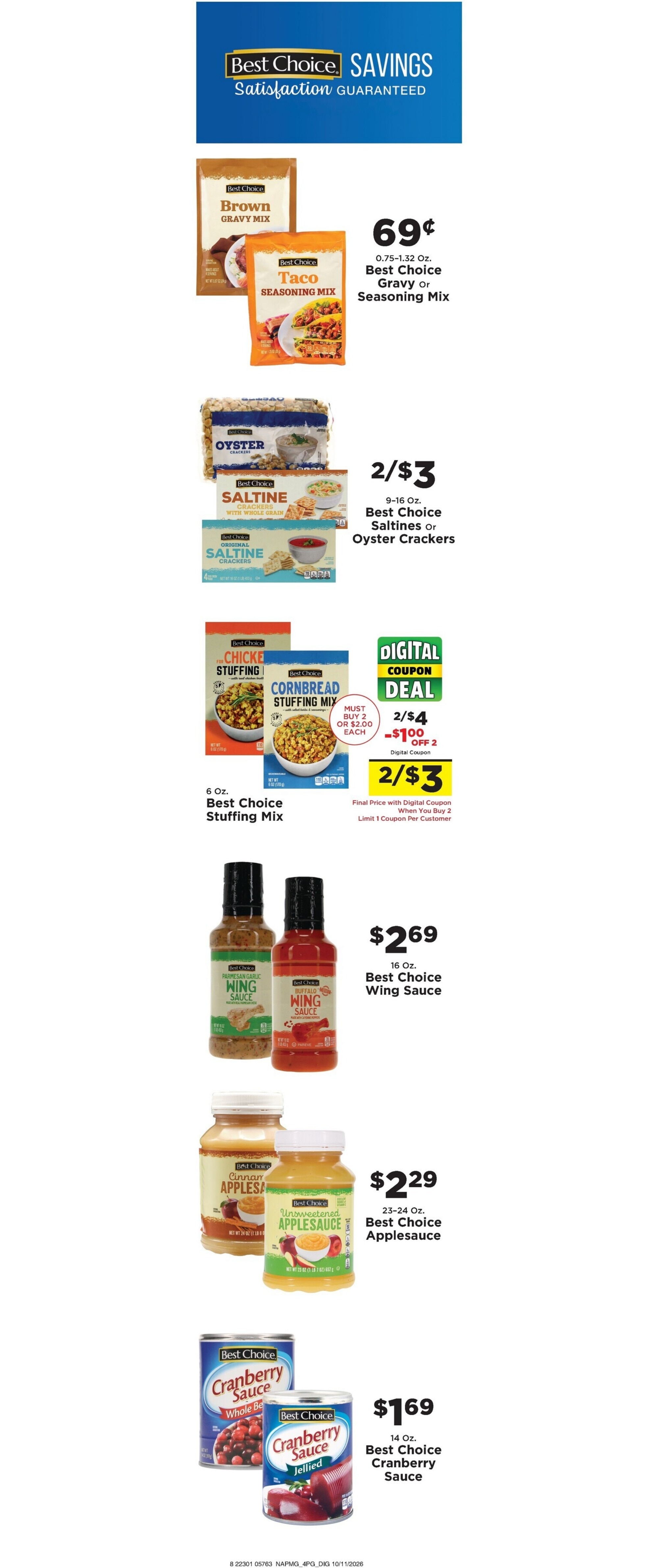 Taylorsville Country Mart (Taylorsville, KY) Weekly Ad October 12 - 18, 2026