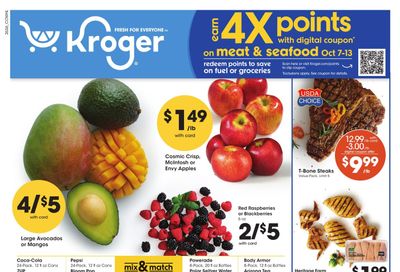 Kroger (Follansbee Area, WV) Weekly Ad October 7 - 13, 2026