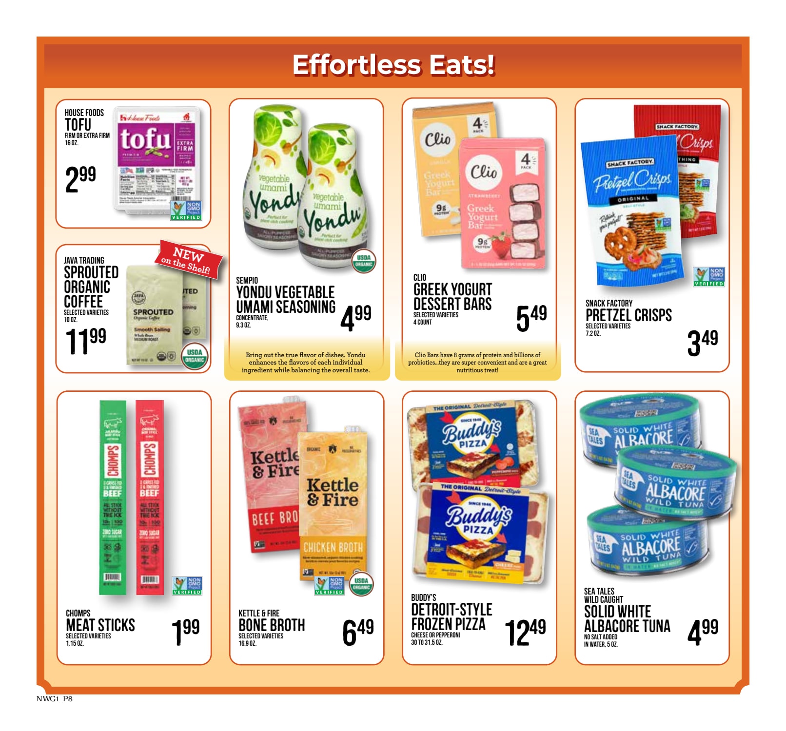 Jim's Market (12350 Northwest Main Street, Suite 100, Banks, OR) Live Well Naturally Weekly Ad October 7 - November 3, 2026