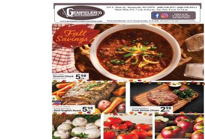 Gempeler's Supermarket Weekly Ad October 12 - 18, 2026