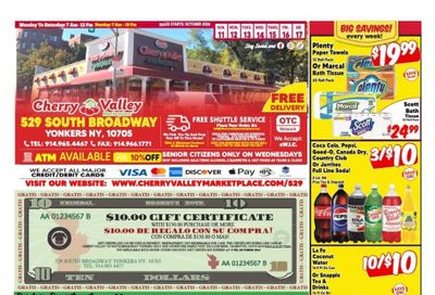 Cherry Valley Marketplace Weekly Ad October 11 - 17, 2026