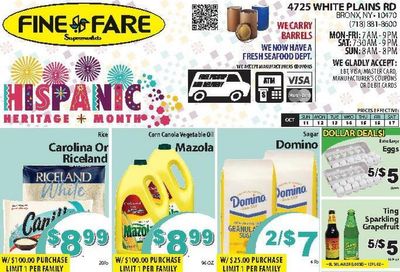 Fine Fare Supermarkets Weekly Ad October 11 - 17, 2026