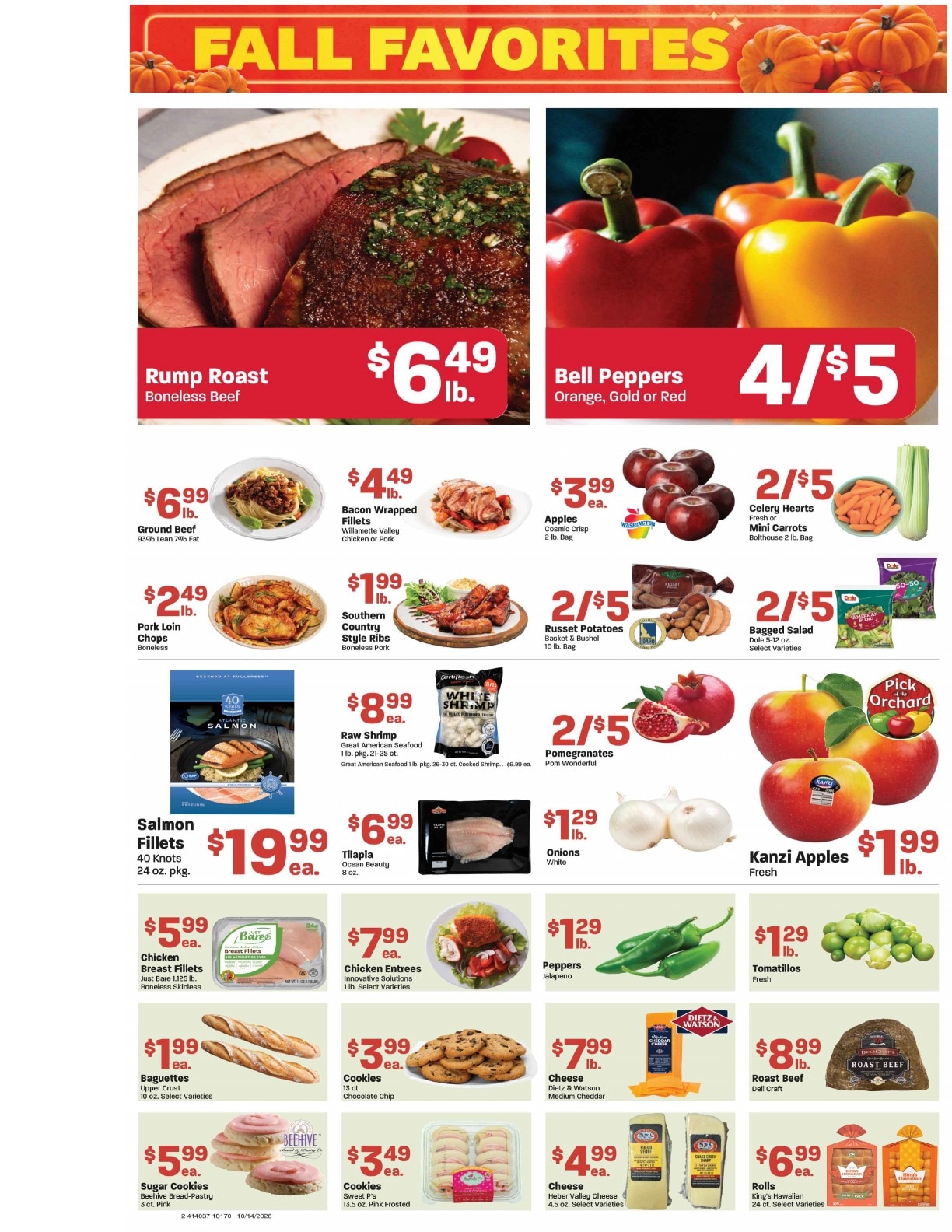 Al's Foodtown Weekly Ad October 13 - 19, 2026