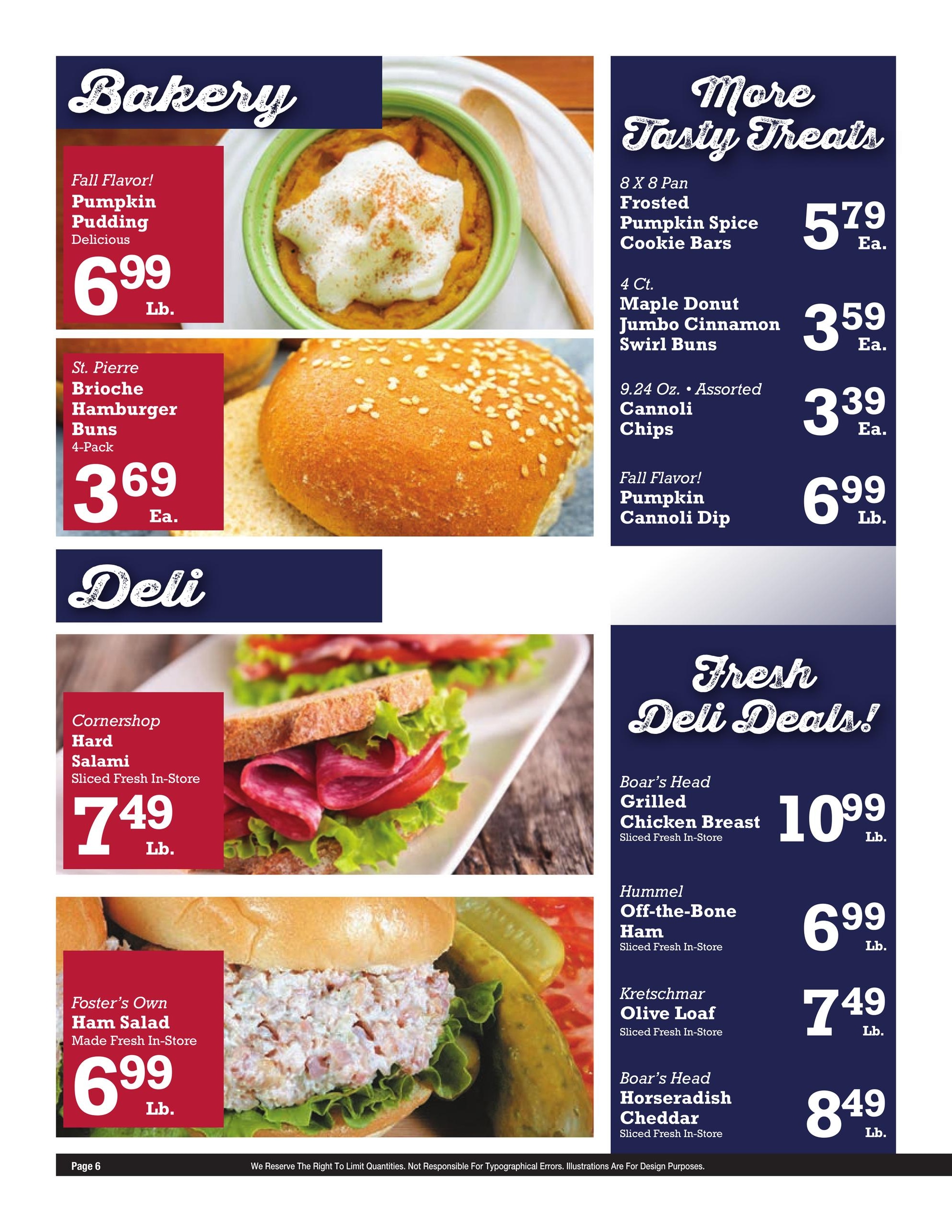 Foster's Super Market Weekly Ad October 12 - 17, 2026