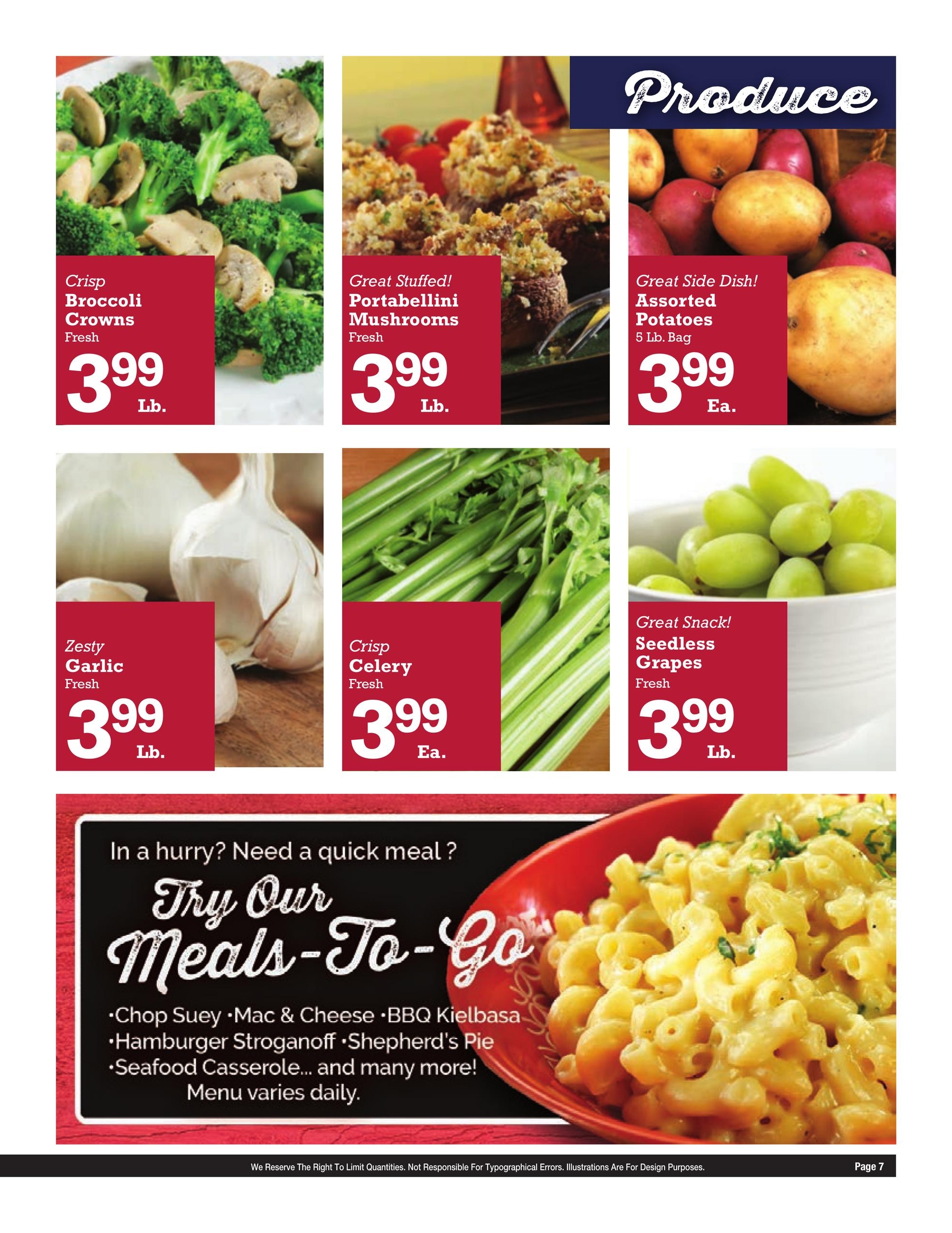 Foster's Super Market Weekly Ad October 12 - 17, 2026